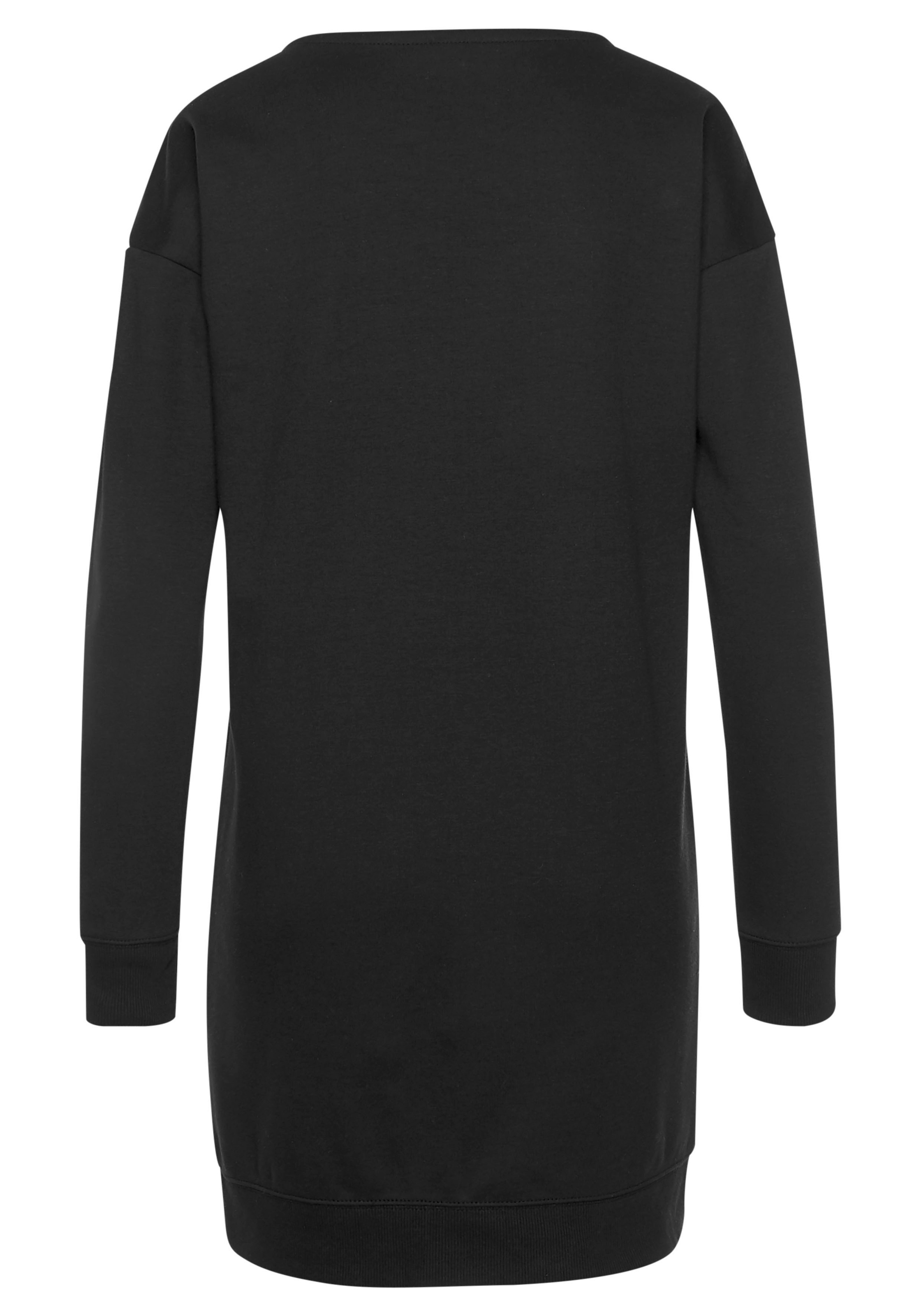 Thumbnail - Bench. Loungewear Sweatkleid Eingrifftaschen mit seitlichem Logoprint