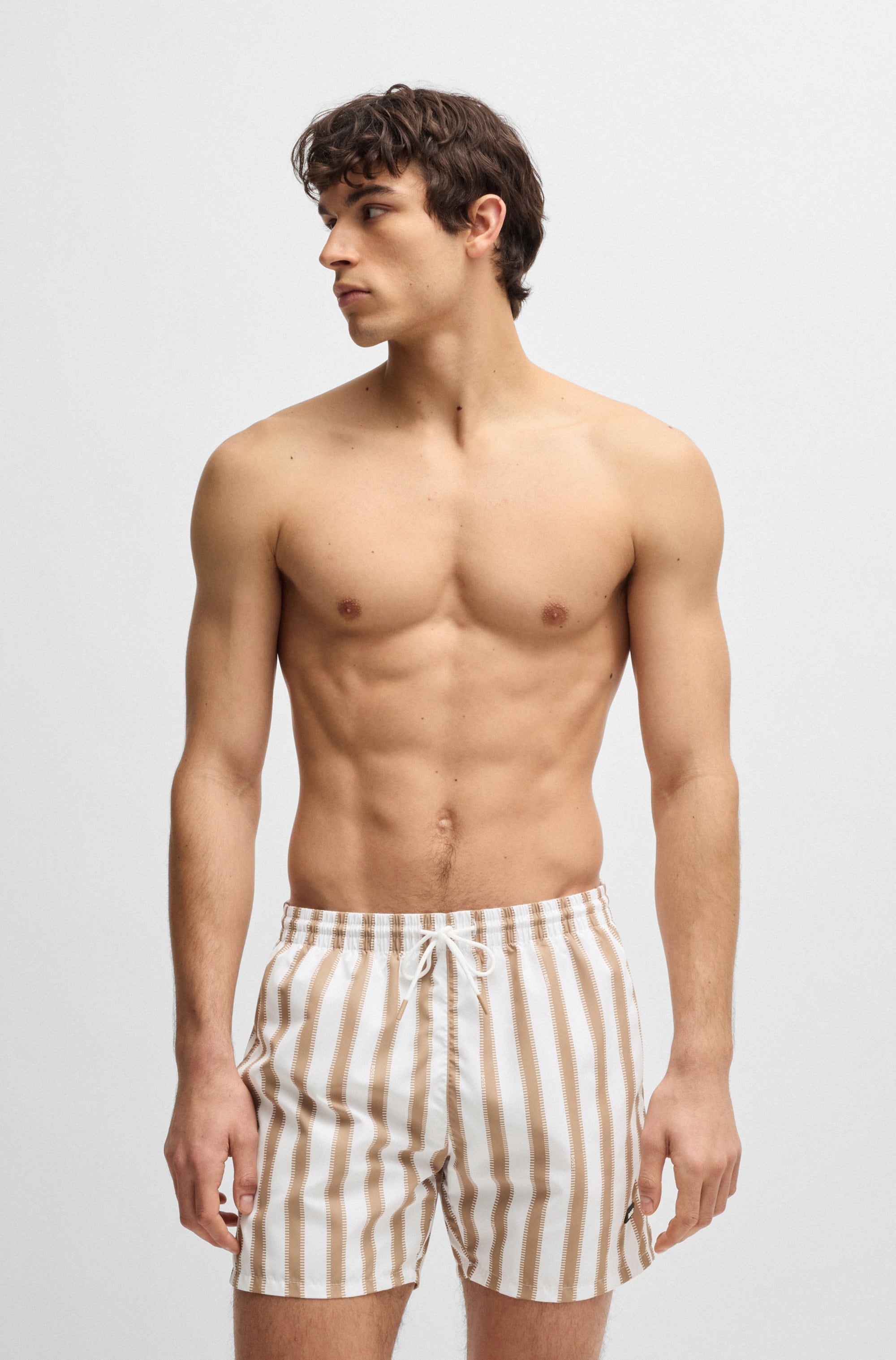 BOSS Badeshorts "Piranha", mit buntem Alloverdruck günstig online kaufen