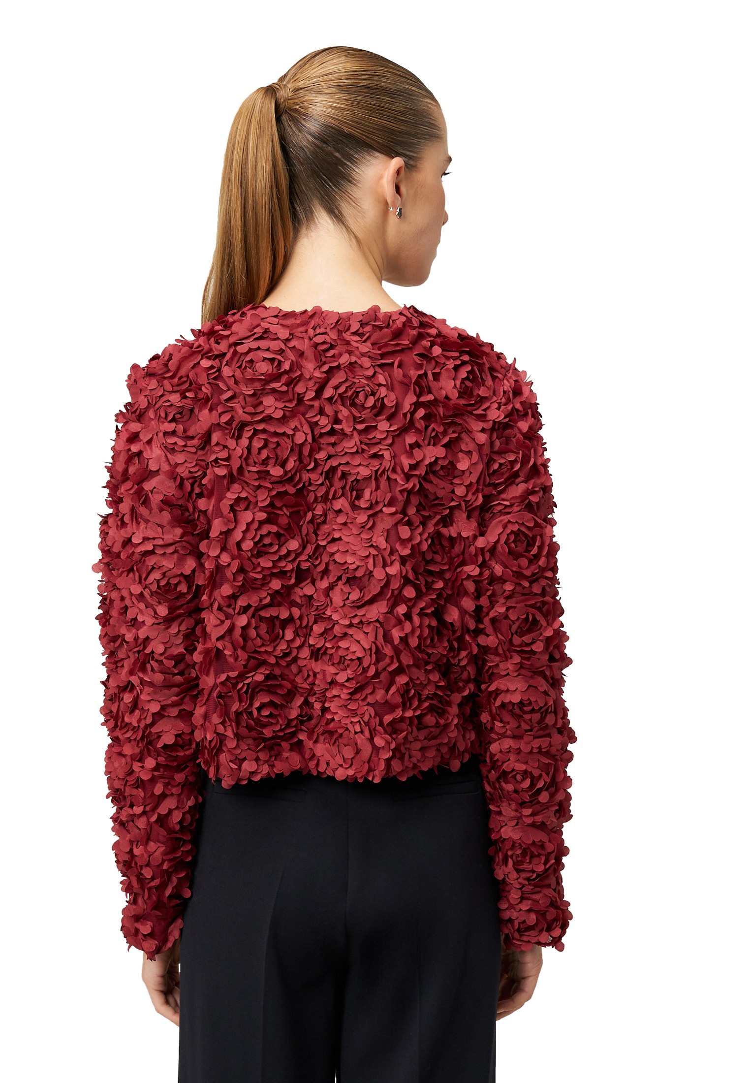 Zero Jackenblazer »Damen mit 3D Blumen«