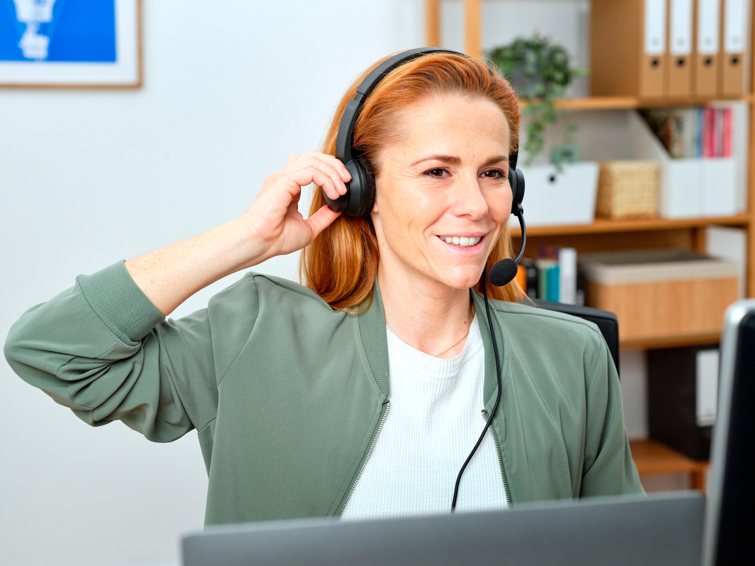 Trust Gaming-Headset »Ayda USB-ENC-Kopfhörer für PC«, Freisprechfunktion-Rauschunterdrückung-Stummschaltung