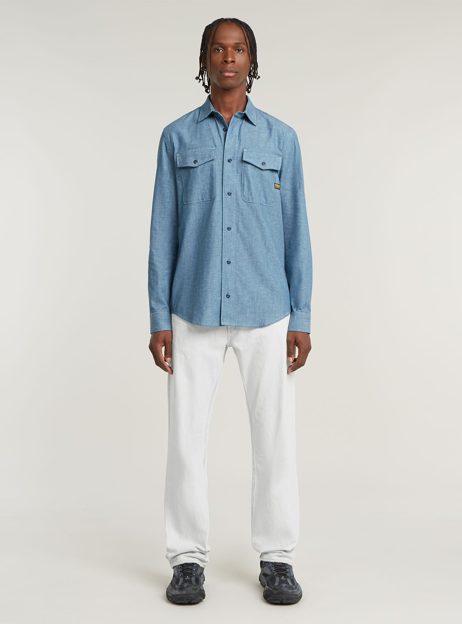 G-STAR Langarmshirt »Marine Slim Hemd«