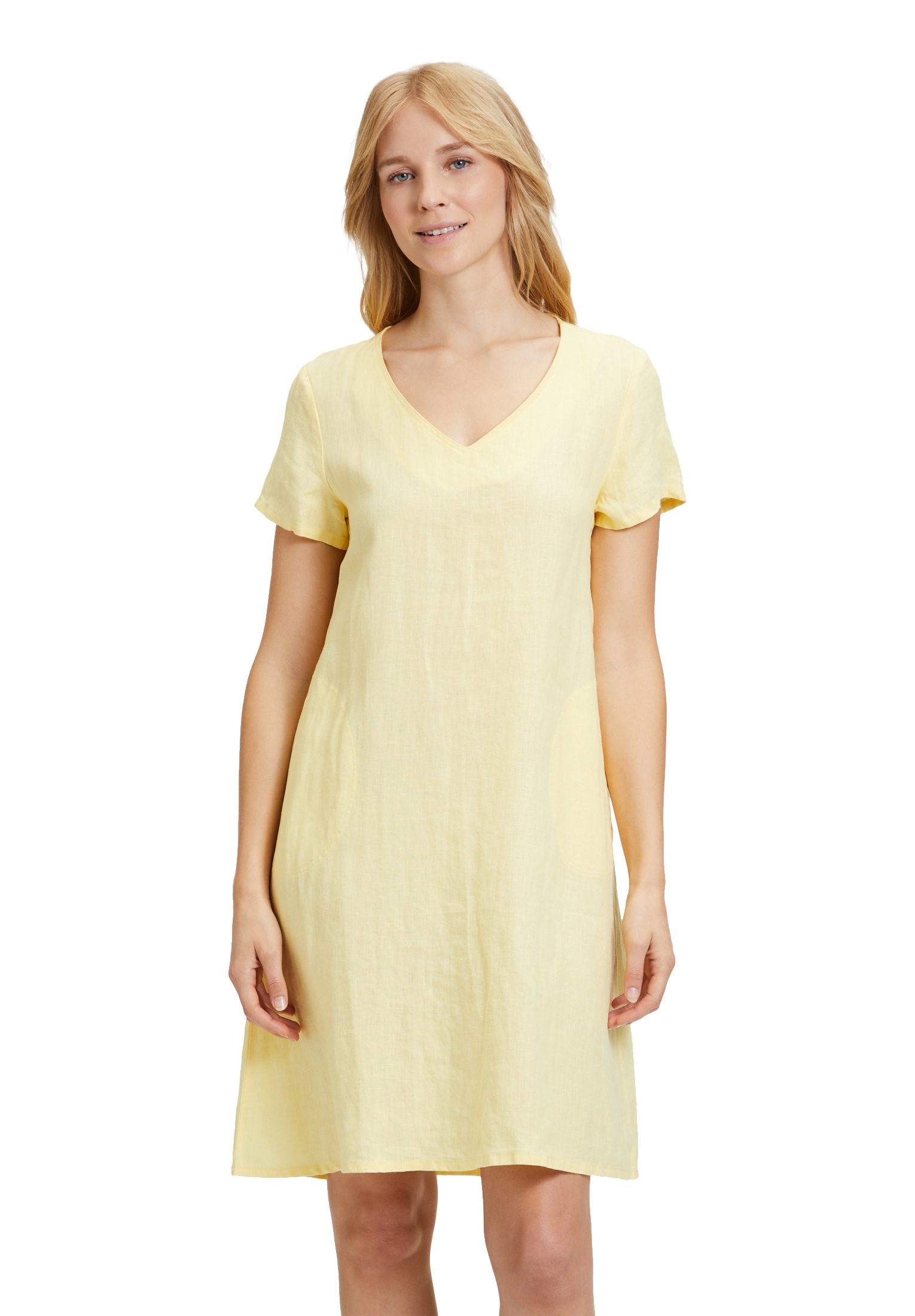 Betty Barclay Sommerkleid "Betty Barclay Damen Sommerkleid mit V-Ausschnitt günstig online kaufen