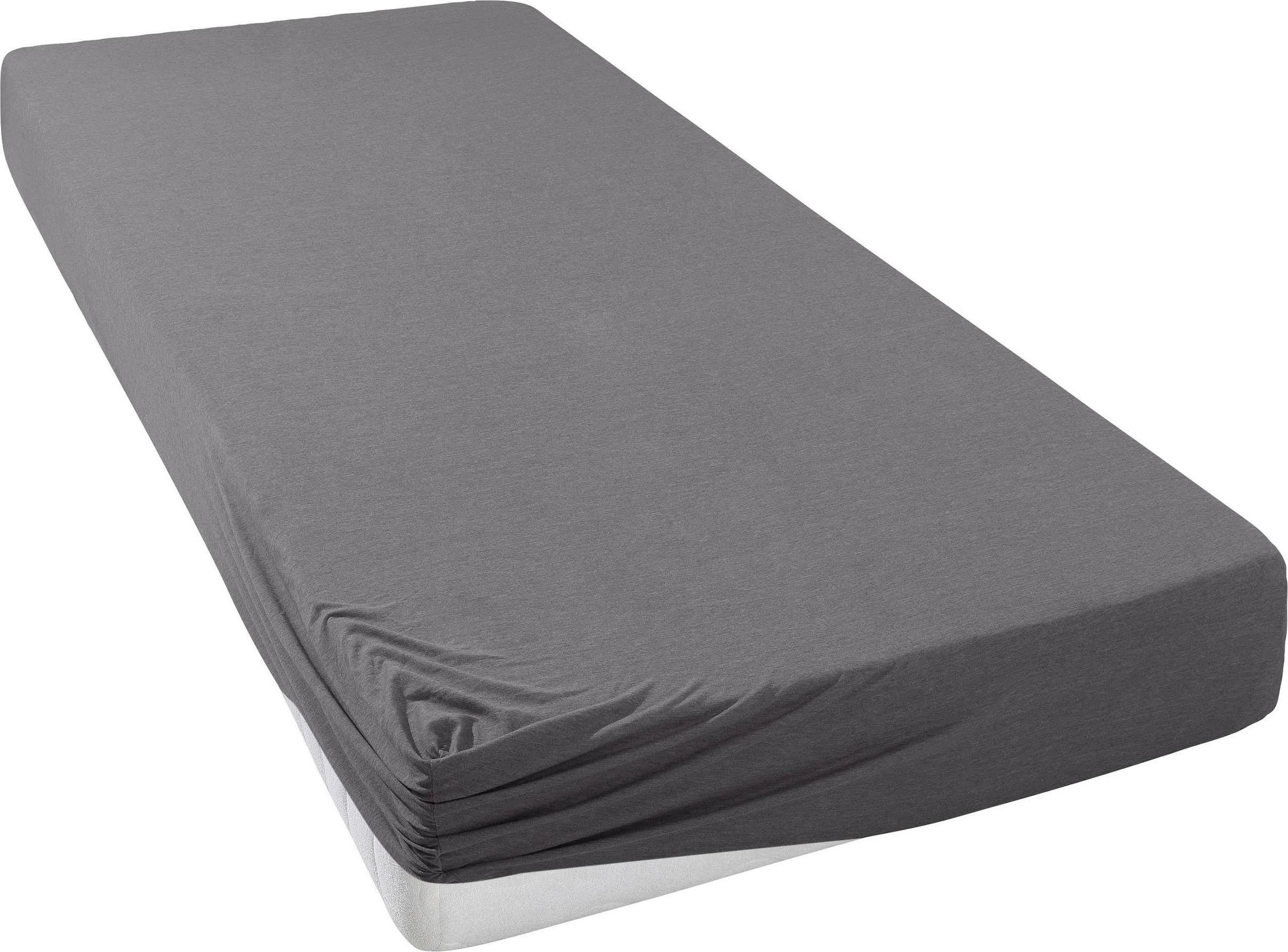 OTTO home Spannbettlaken "GRETA Jersey aus 100% Baumwolle, 150 g/m²" Premiu günstig online kaufen