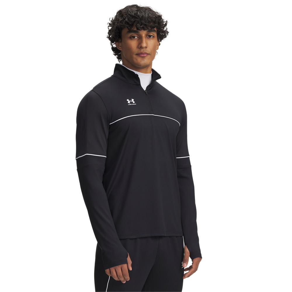 Under Armour Trainingsshirt mit Reißverschluss, Langarm-Ausführung, atmungsaktives Material