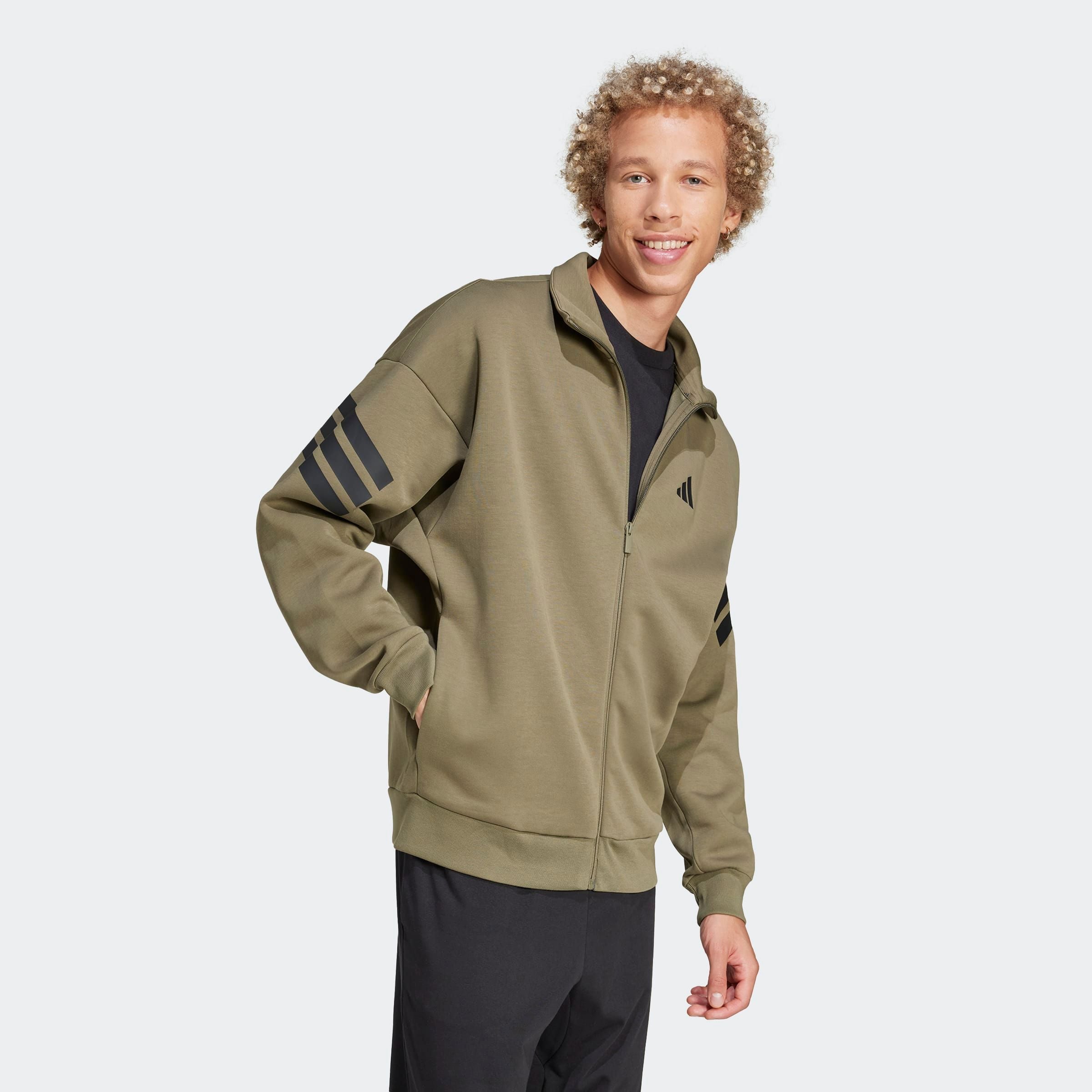 adidas Sportswear Rollkragenpullover »M FI 3S TT«, (1 tlg.)