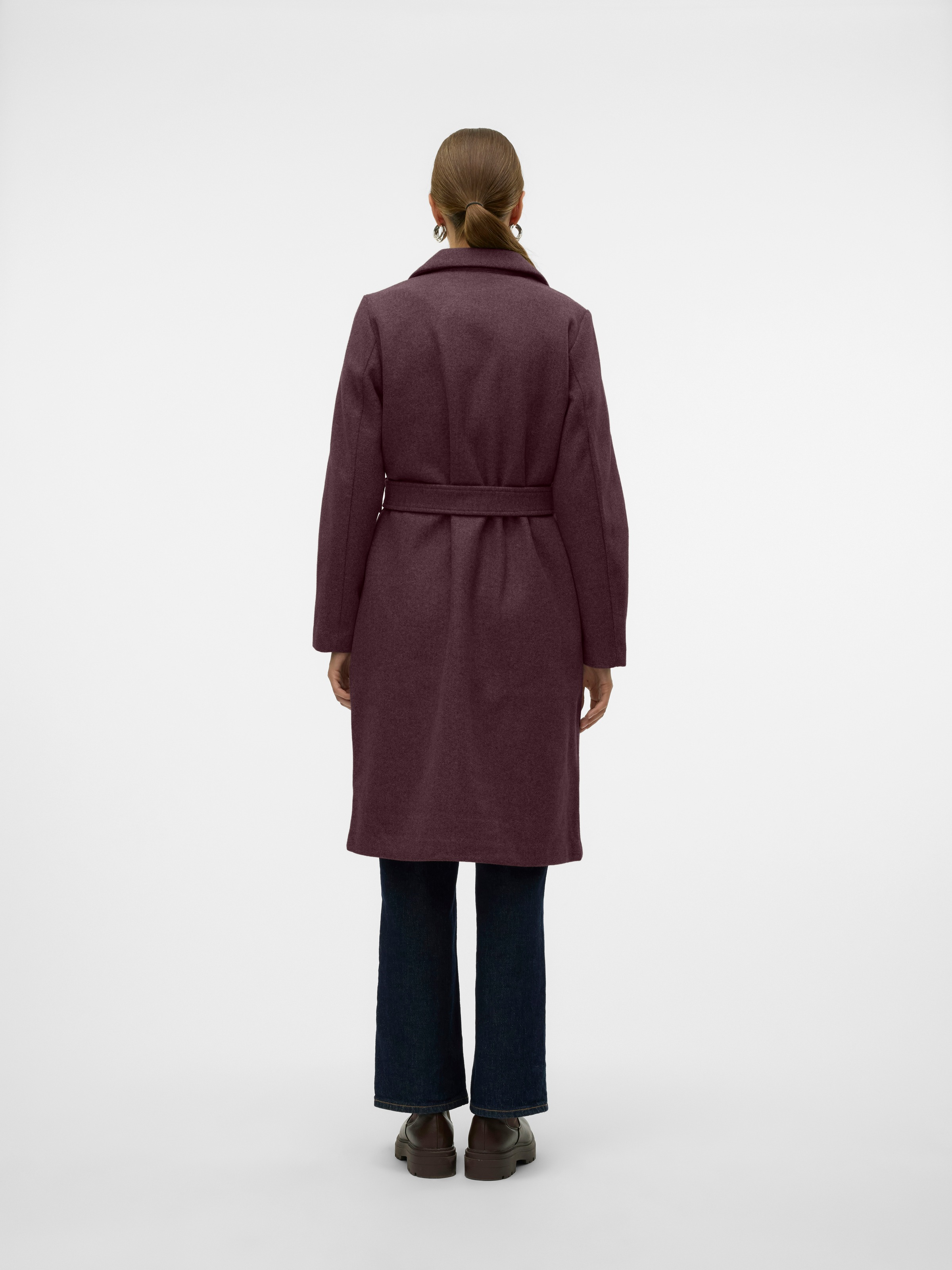 Vero Moda Langmantel »VMFORTUNEAYA SS23 LONG  COAT NOOS« Kunstfaser
