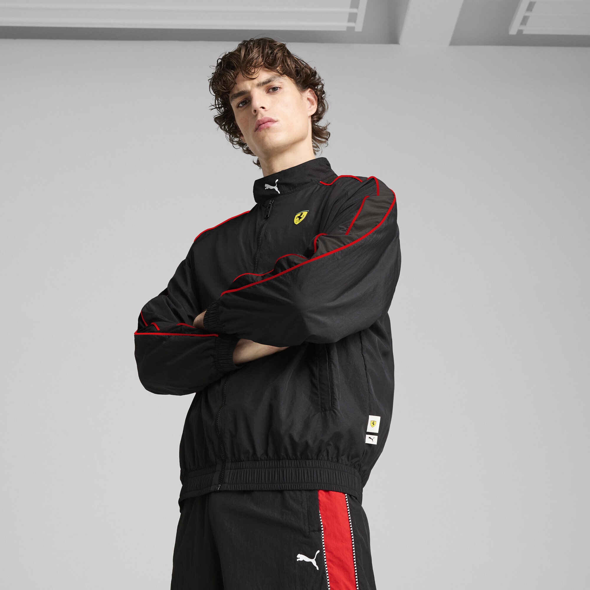 PUMA Sweatjacke »Scuderia Ferrari HP Race T7 Oversized Jacke Herren«