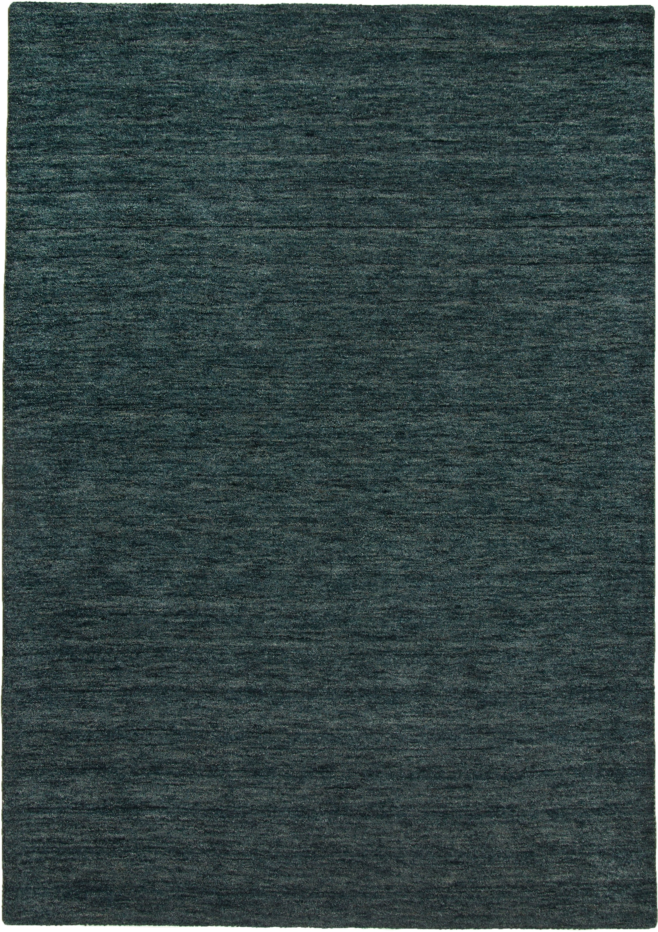 THEKO Wollteppich »Haltu Uni«, rechteckig, Handweb Teppich, reine Wolle, Uni-Farben, meliert, handgewebt