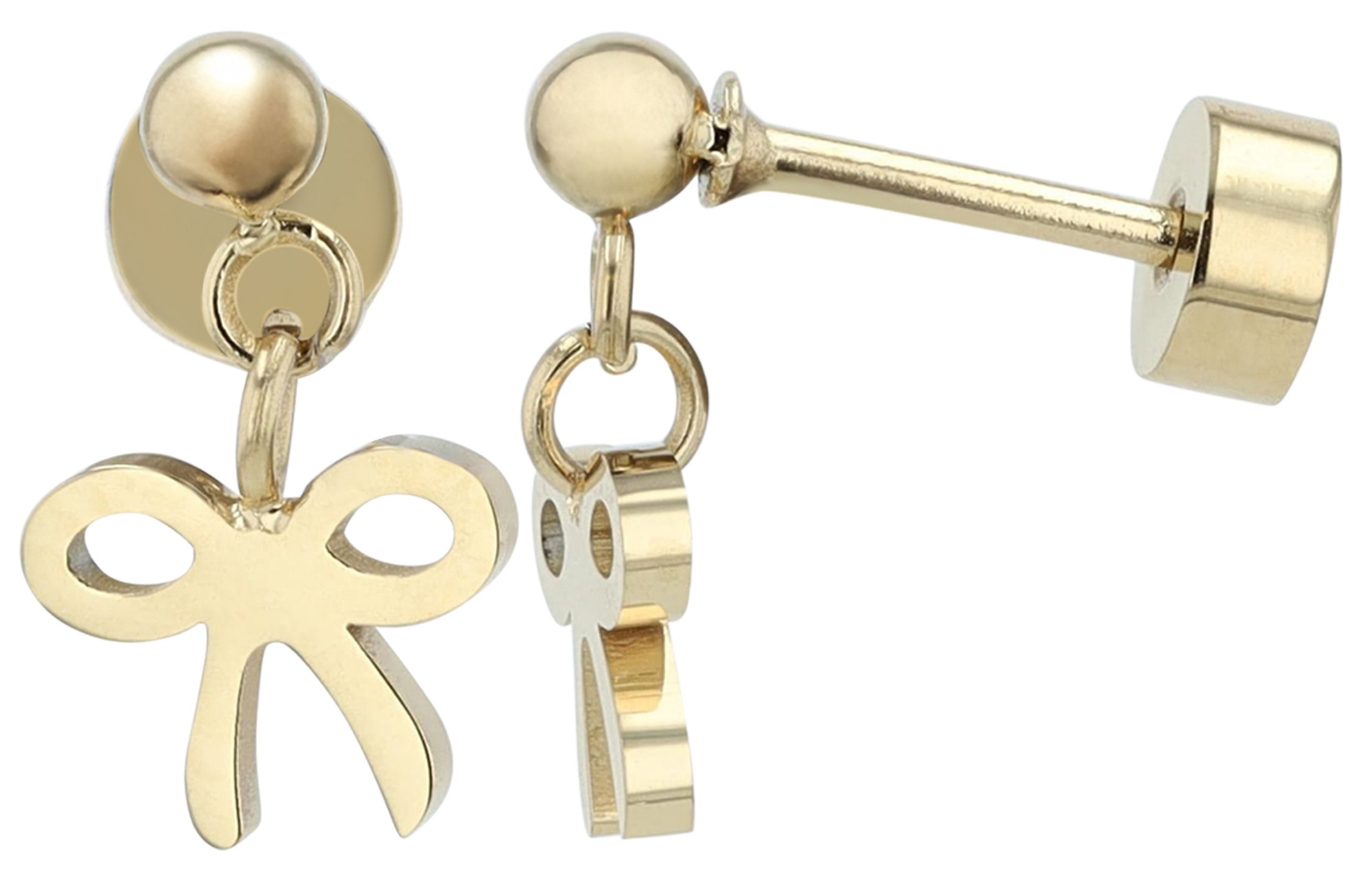 Adelia´s Paar Ohrhänger "Ohrringe – Ohrstecker aus Edelstahl" Ideal als Geschenk – dezent und elegant