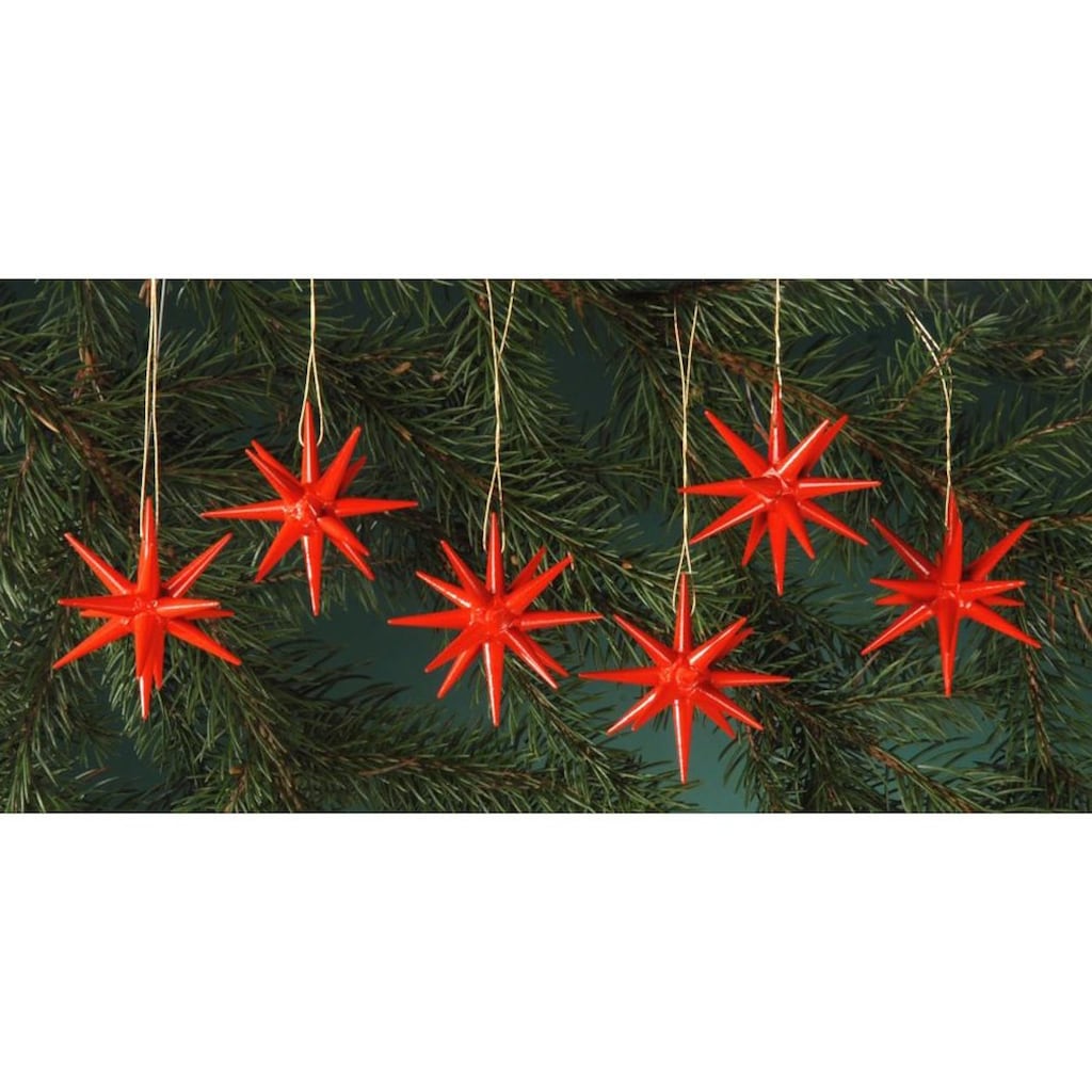 Albin Preissler Christbaumschmuck »Weihnachtsdeko, Christbaumschmuck«, (Set, 6 tlg.)