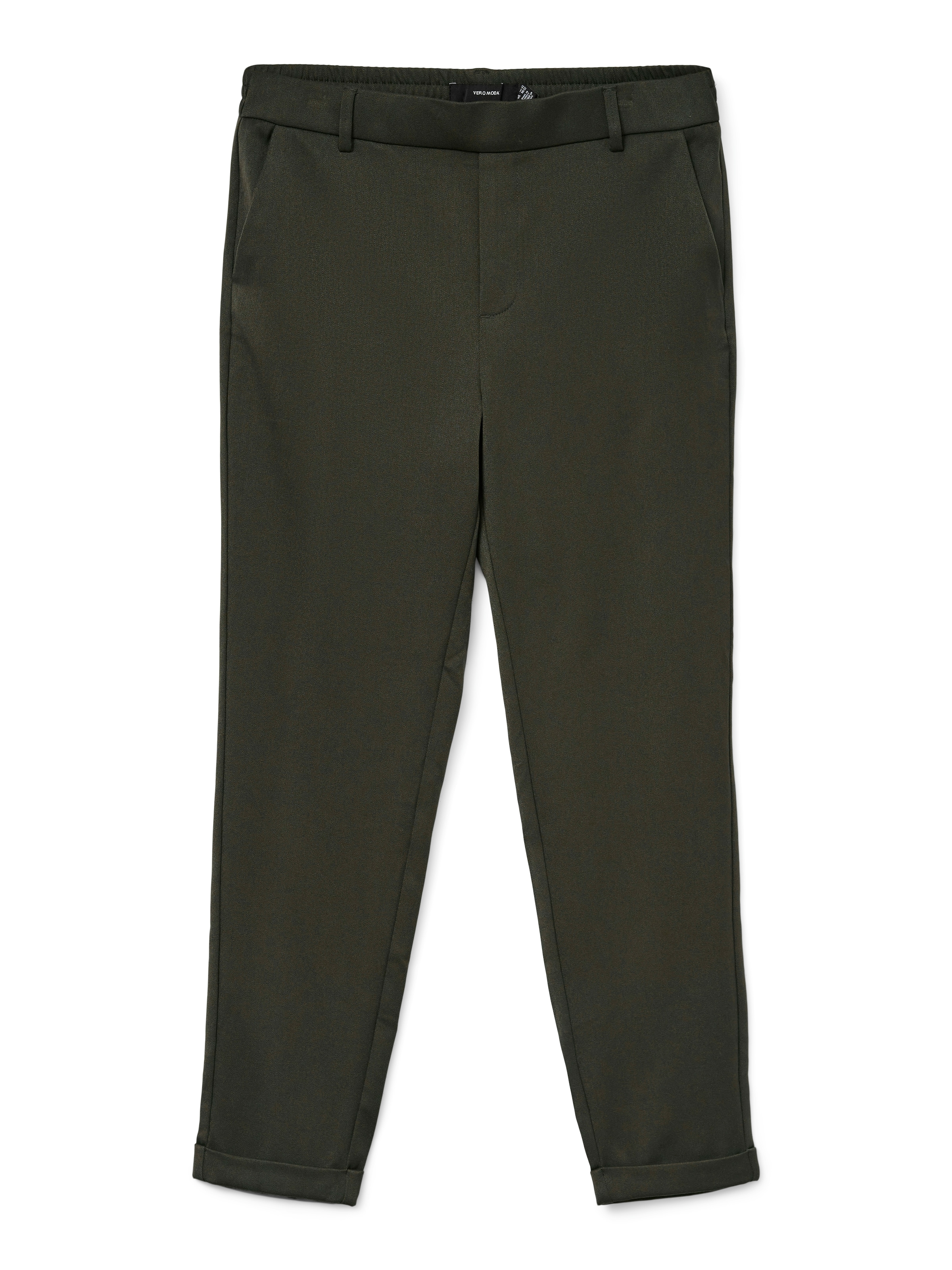 Vero Moda Anzughose »VMMAYA MR LOOSE SOLID PANT NOOS«, knöchelfreie Form mit Saumaufschlag