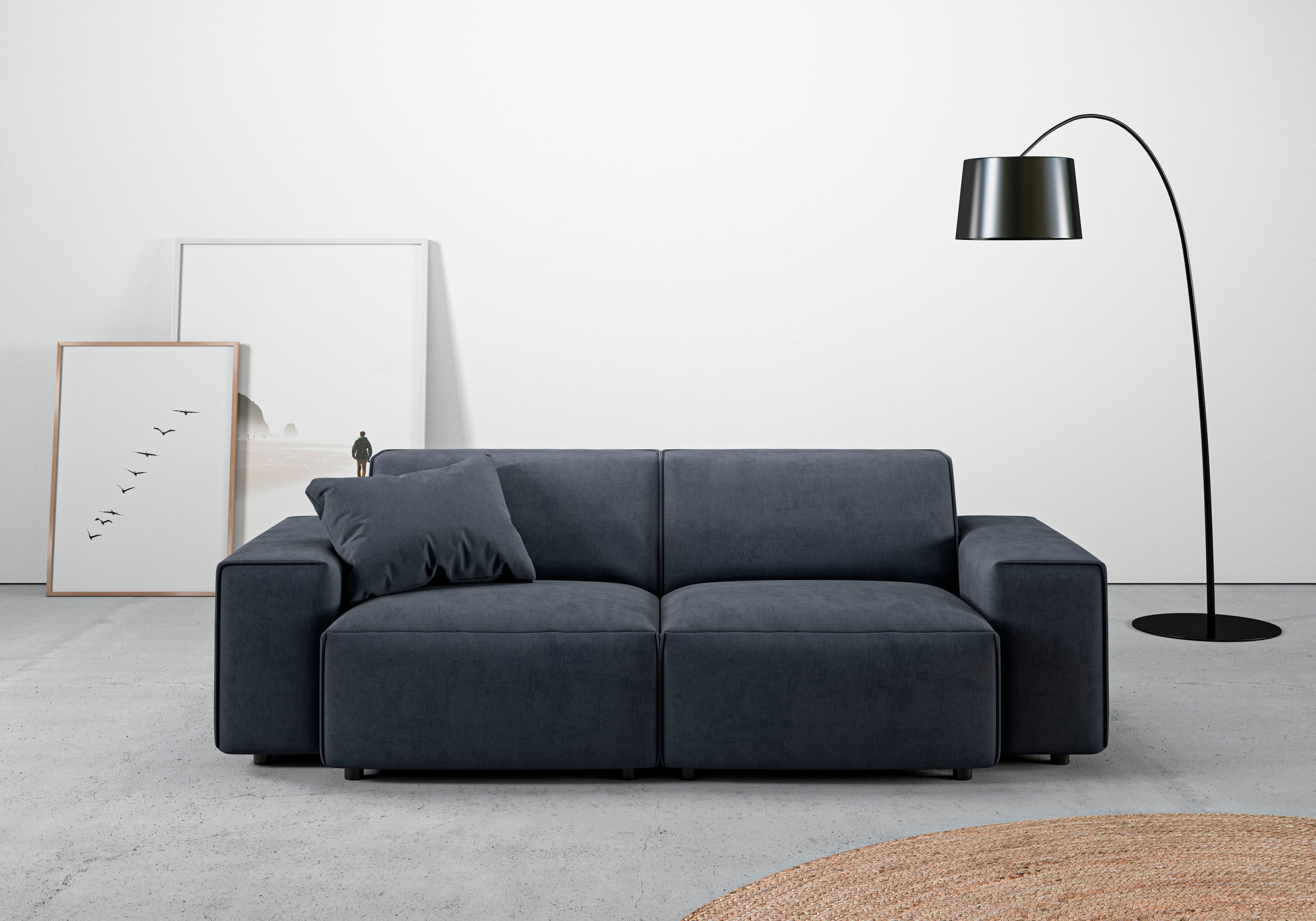 andas 2,5-Sitzer "Glimminge auch in Breitcord, Feincord + Easy care-Bezug", günstig online kaufen