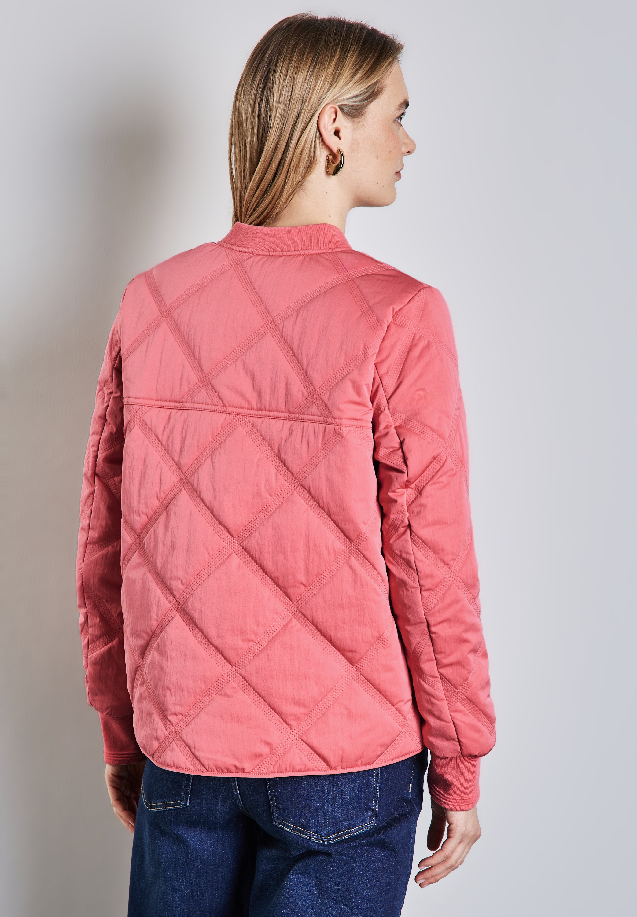 STREET ONE Blouson, mit Diamantsteppung günstig online kaufen