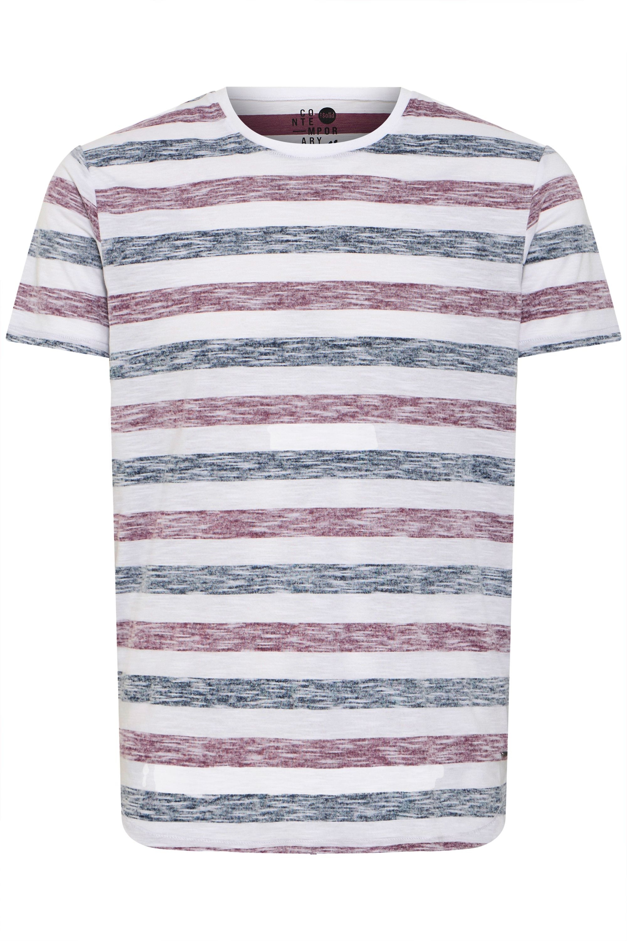 Solid Rundhalsshirt "Rundhalsshirt SDTet" günstig online kaufen