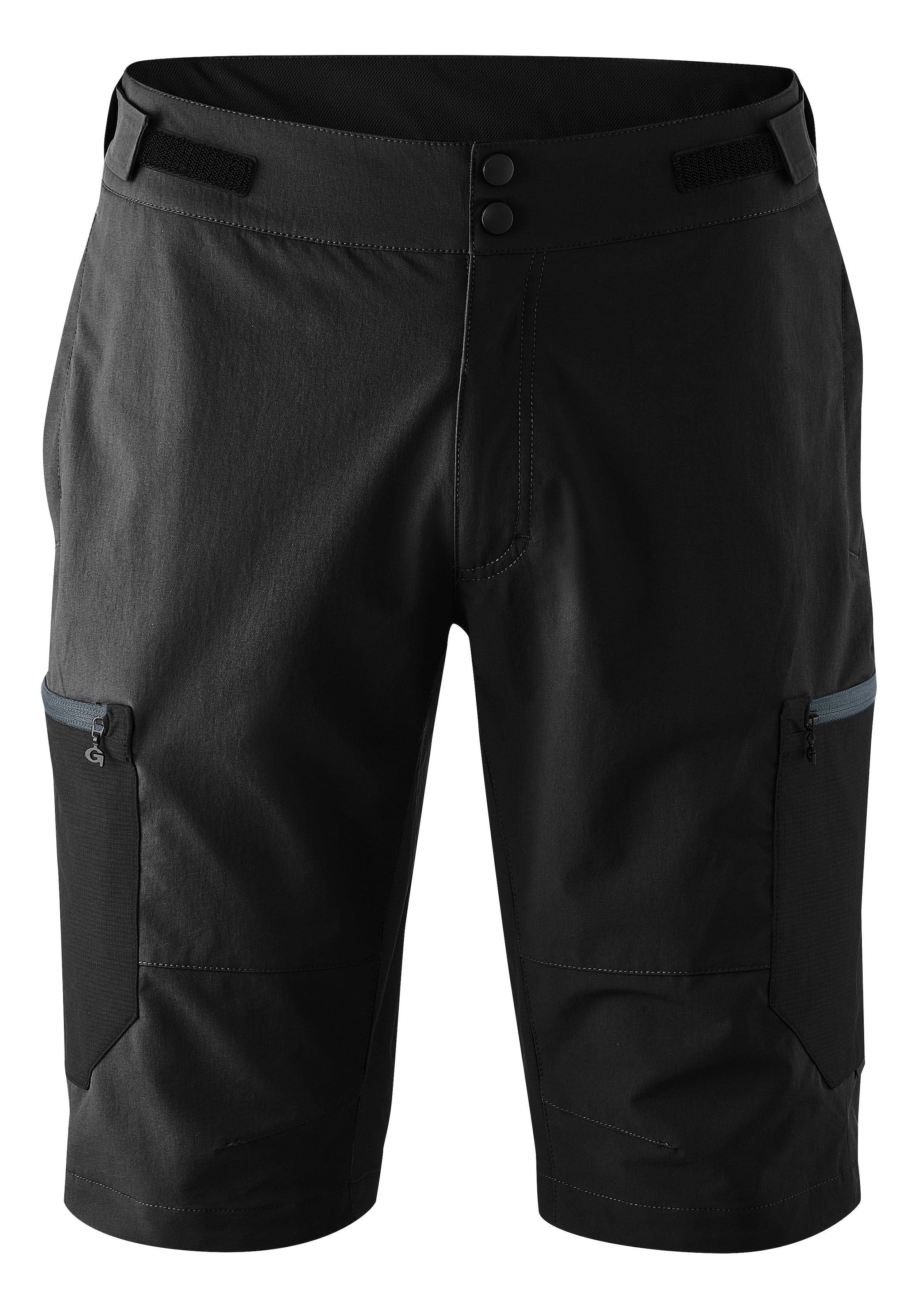 Gonso Radhose "GARZONE", Herren Bike-Shorts, Fahrradhose, Sitzpolster und Taschen, Bund flexibel