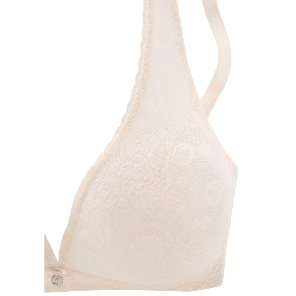 LASCANA Bralette-BH, ohne Bügel aus floraler Spitze, Dessous