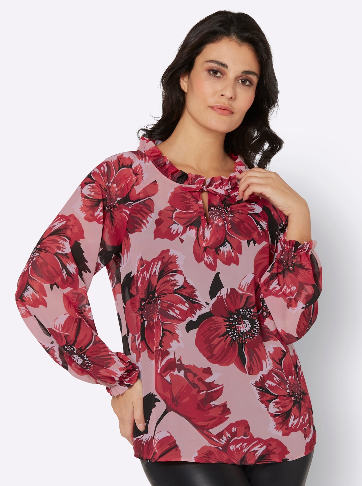 creation L Georgettebluse