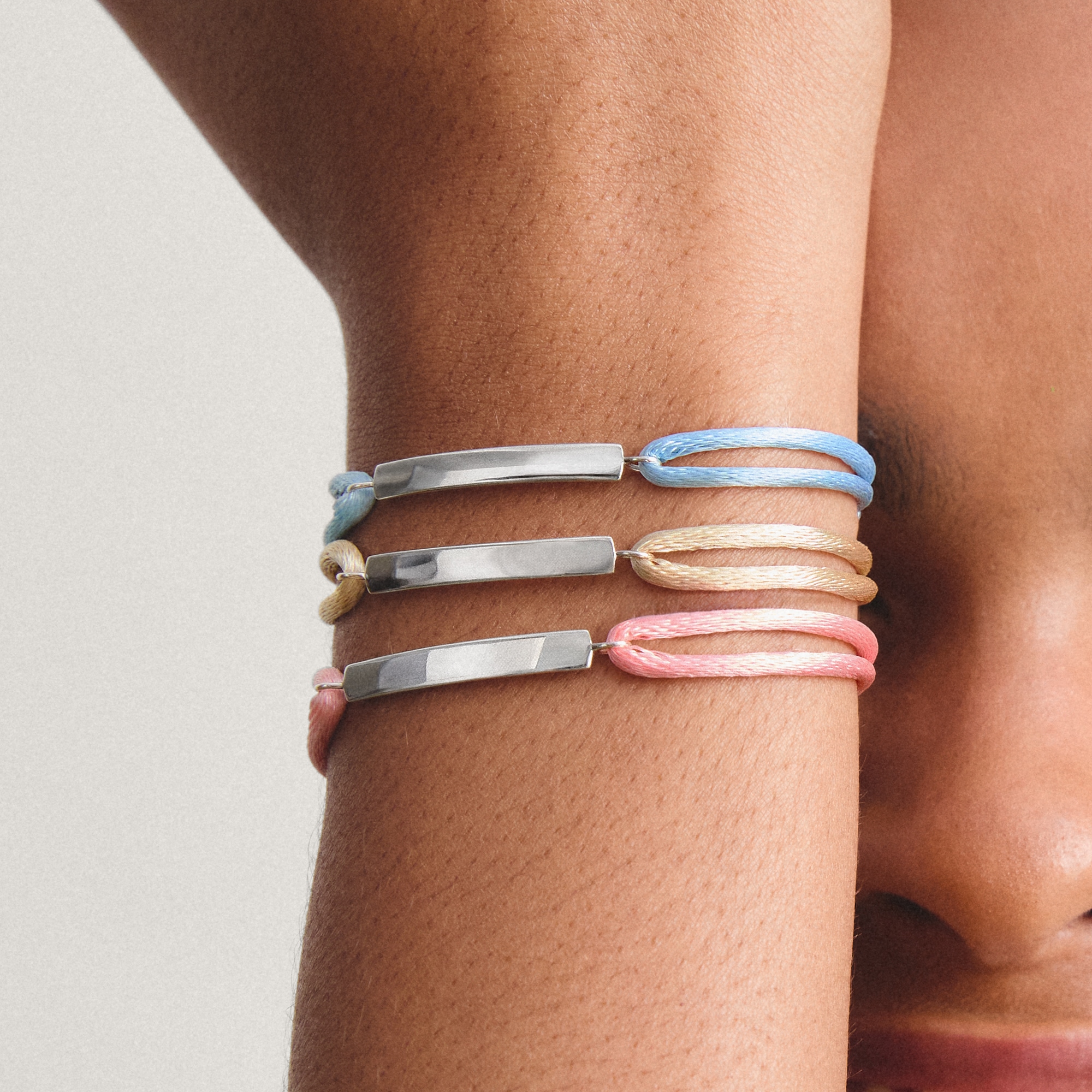 THOMAS SABO Armband »Together Textilarmband«