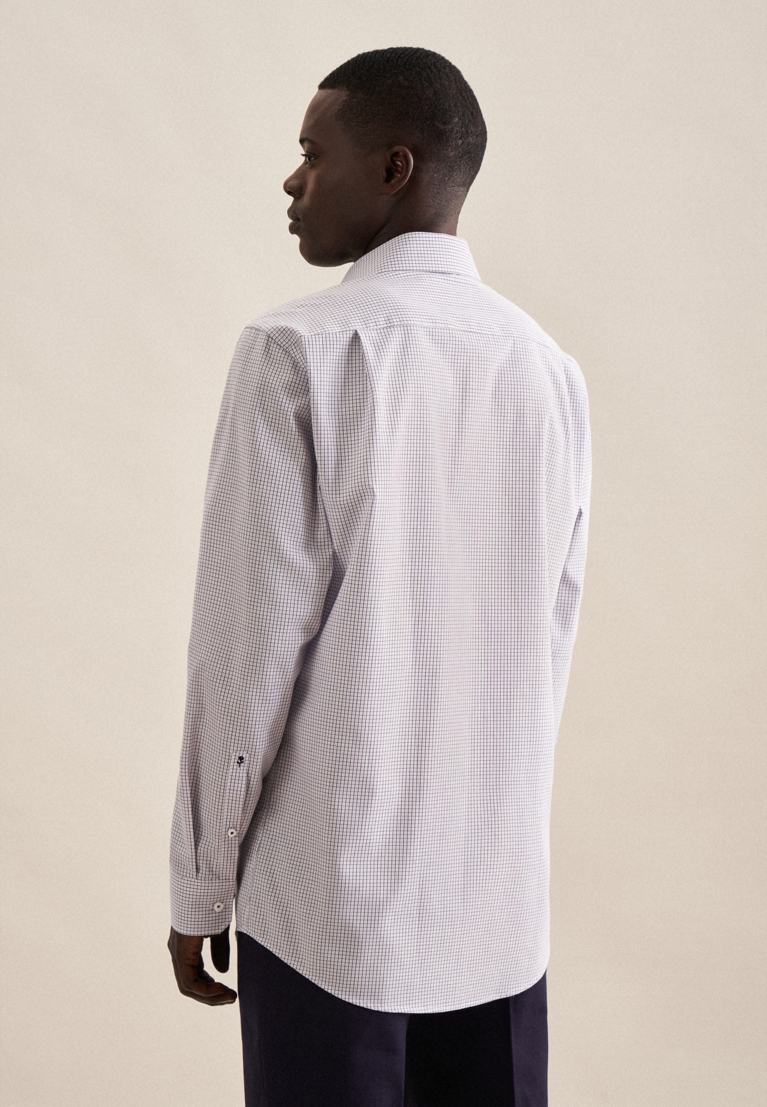 seidensticker Businesshemd "Regular" Regular 1/1 Kentkragen Karo günstig online kaufen