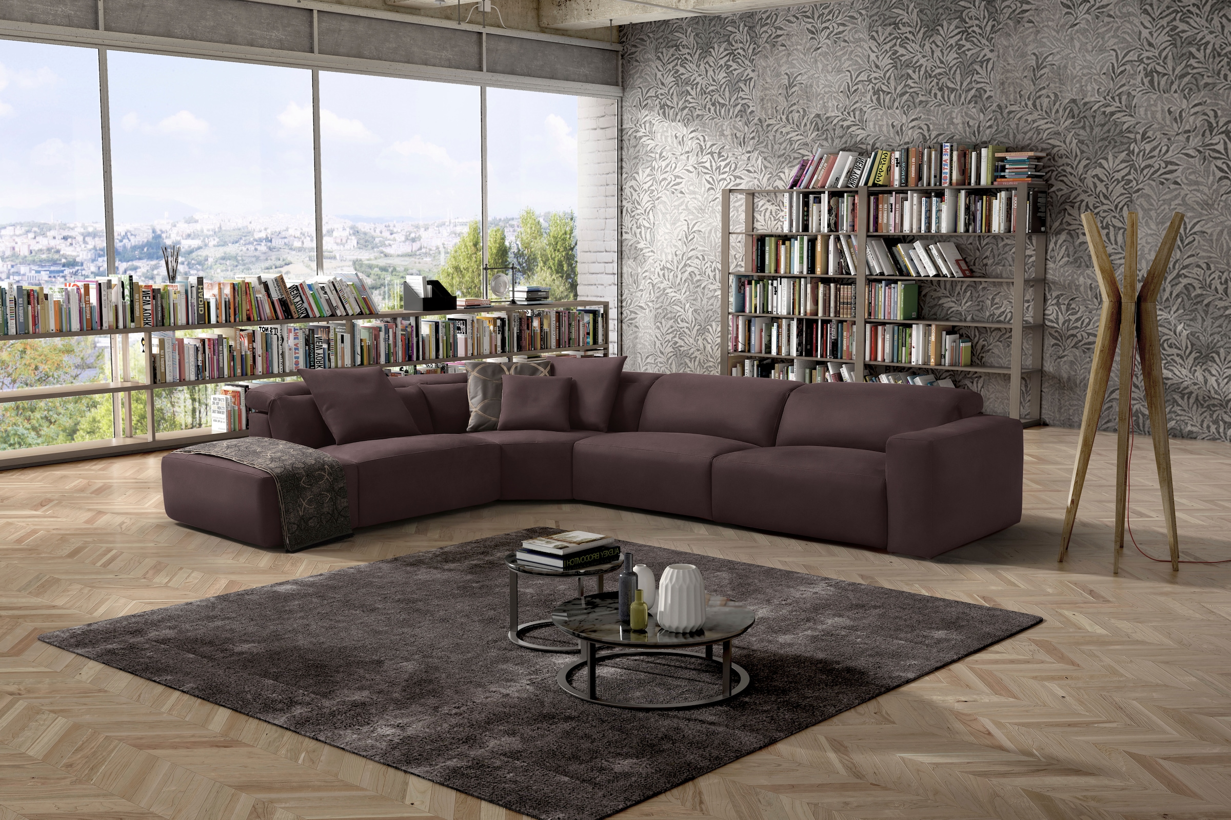 Egoitaliano Ecksofa "Beverly, extravangantes Designsofa mit erstklassigem S günstig online kaufen