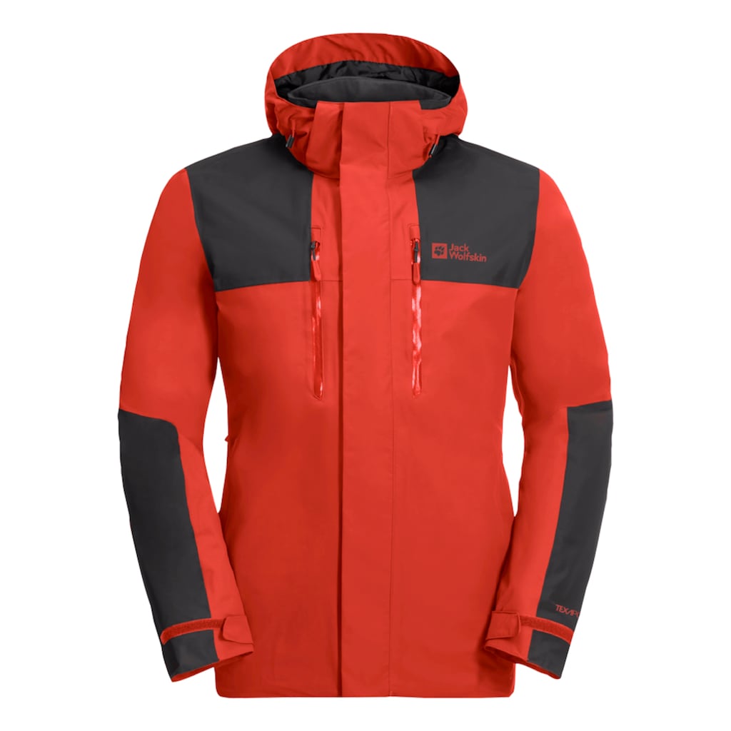 Jack Wolfskin Outdoorjacke »JASPER JKT MEN«, mit Kapuze