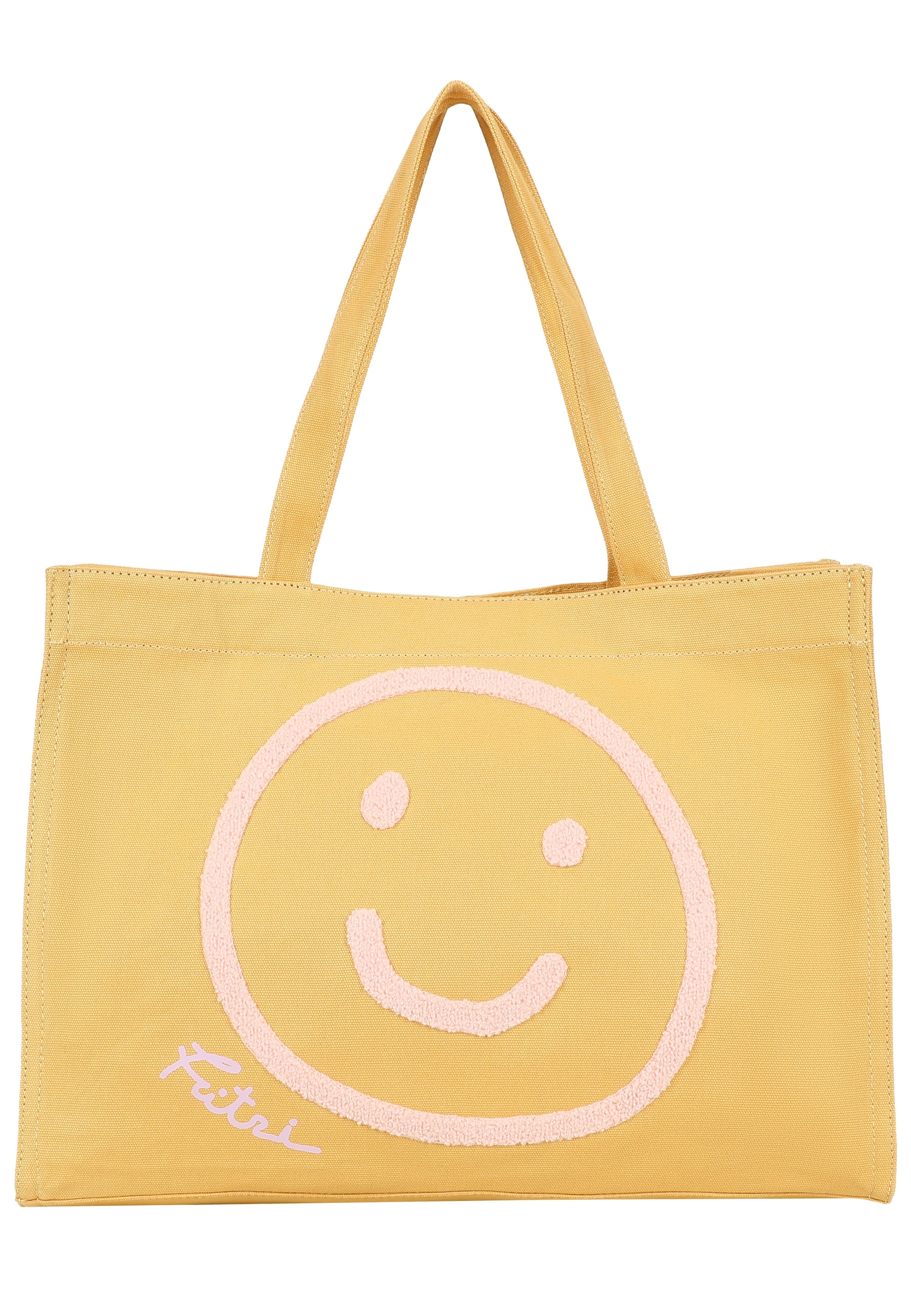 Fritzi aus Preußen Henkeltasche "Easy01 Limited Smile" mit tollem Smiley-Print