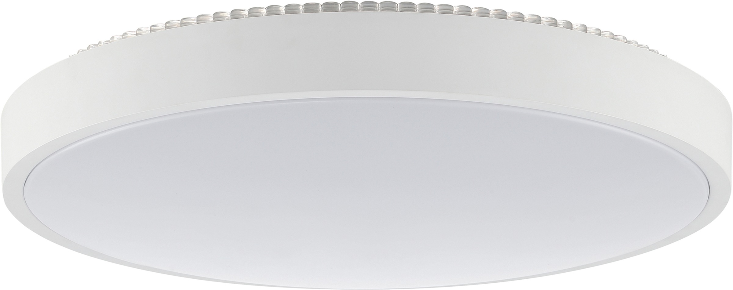 Brilliant LED Deckenleuchte »Solistra« LED-Modul 1 Stk. Warmweiß Ø 45 cm, 2950 lm 3000 K, Backlight-Lichteffekt, 3 Lichtmodi, weiß