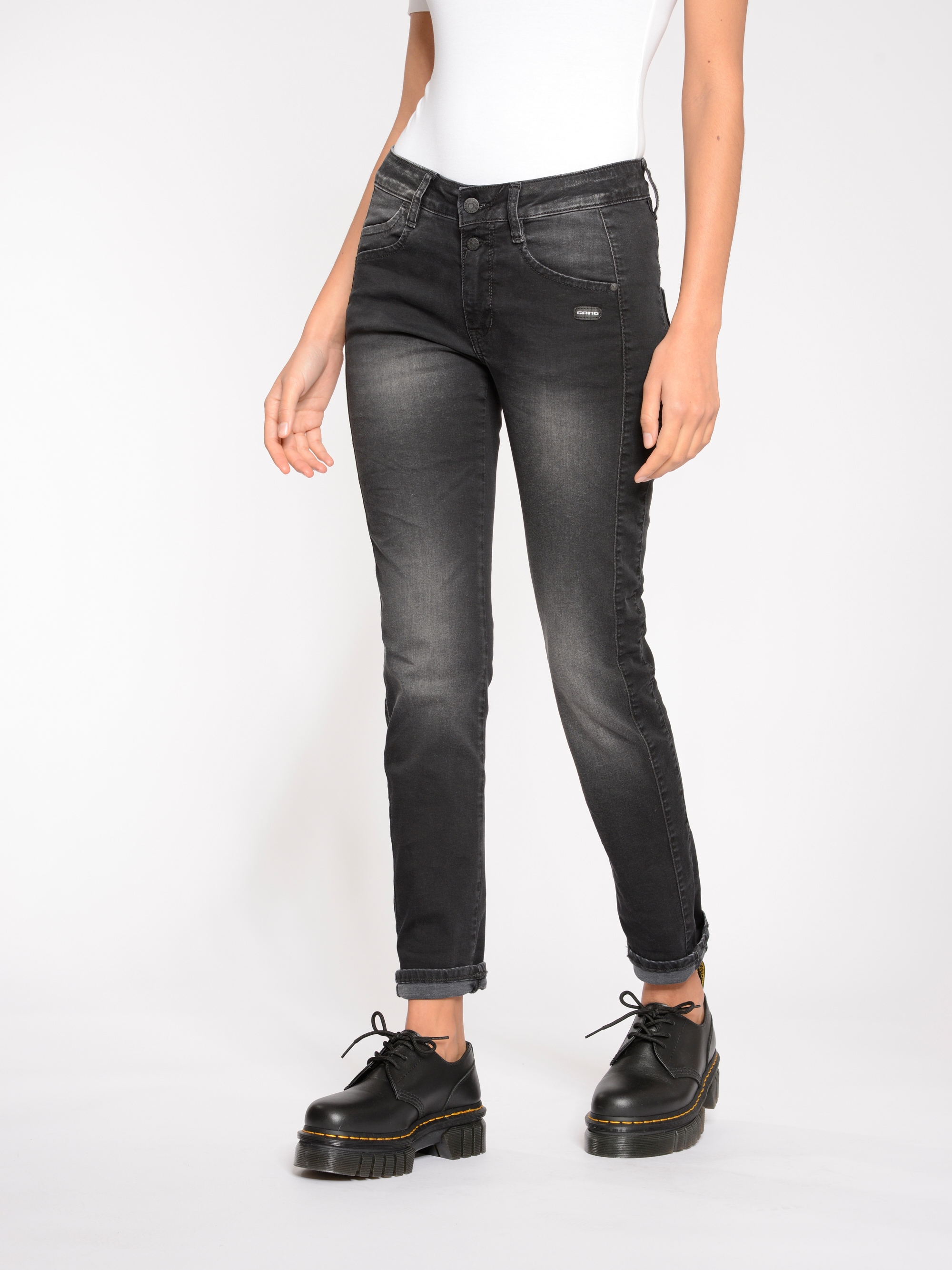 GANG Slim-fit-Jeans »GANG Jeans Slim Fit 94SANA CROPPED«