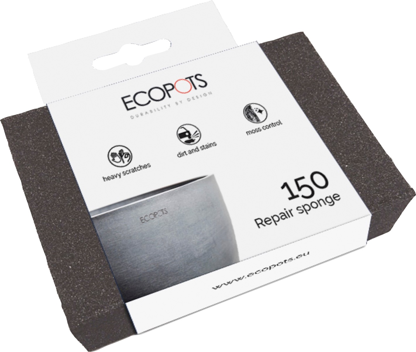 ECOPOTS Schwamm »REPAIR SPONGE« beseitigt nedi...