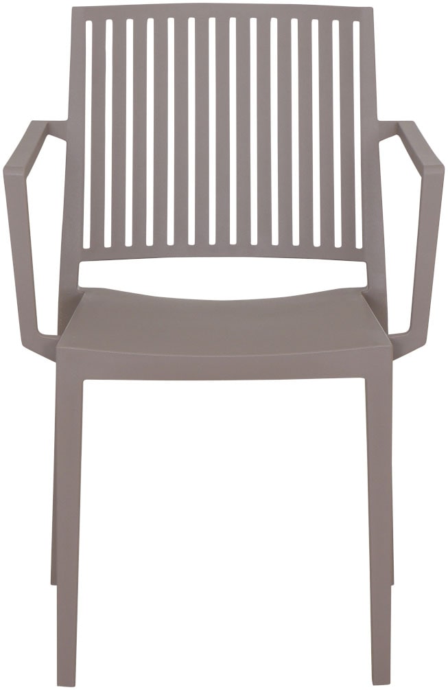 Siena Garden Gartensessel »Lane 2er Set Stapelsessel taupe« Set, 2 Stk. tlg. Gestell, Polypropylen/Glasfaser