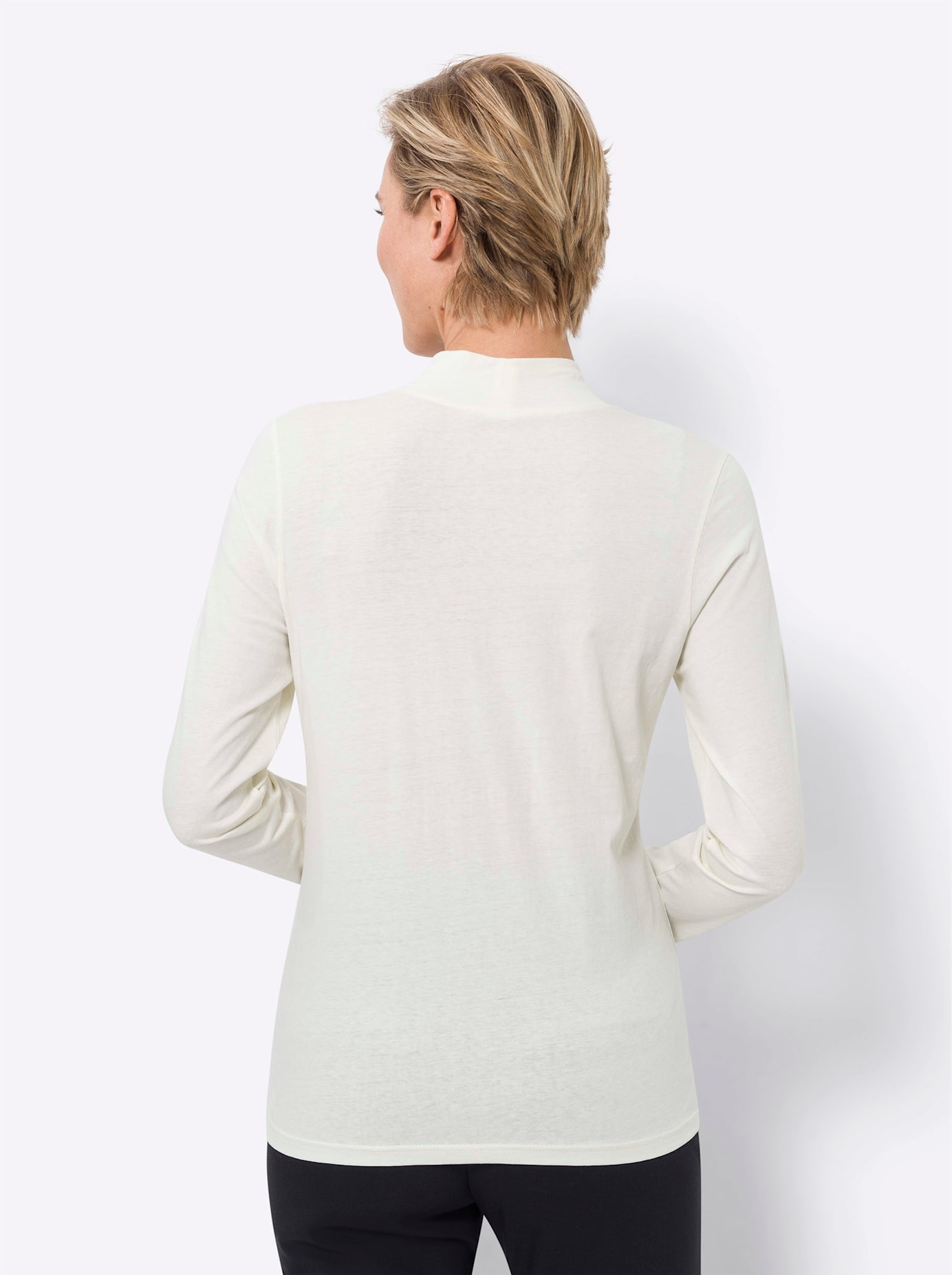 Classic Basics Stehkragenshirt »Stehkragen-Shirt«, (1 tlg.)