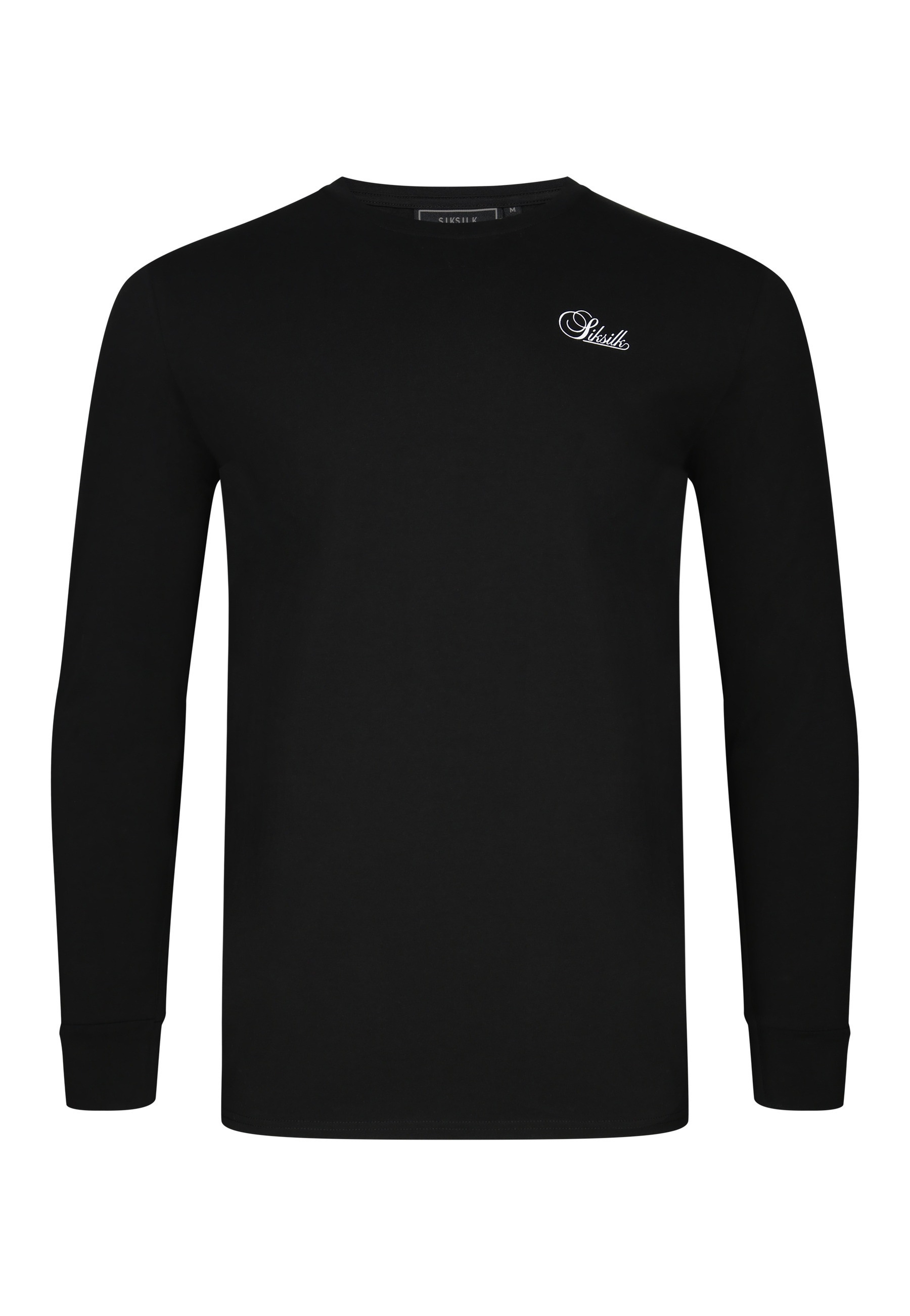 Siksilk Langarmshirt »SikSilk Pack of 3 LS Muscle Fit T-Shirts« 1