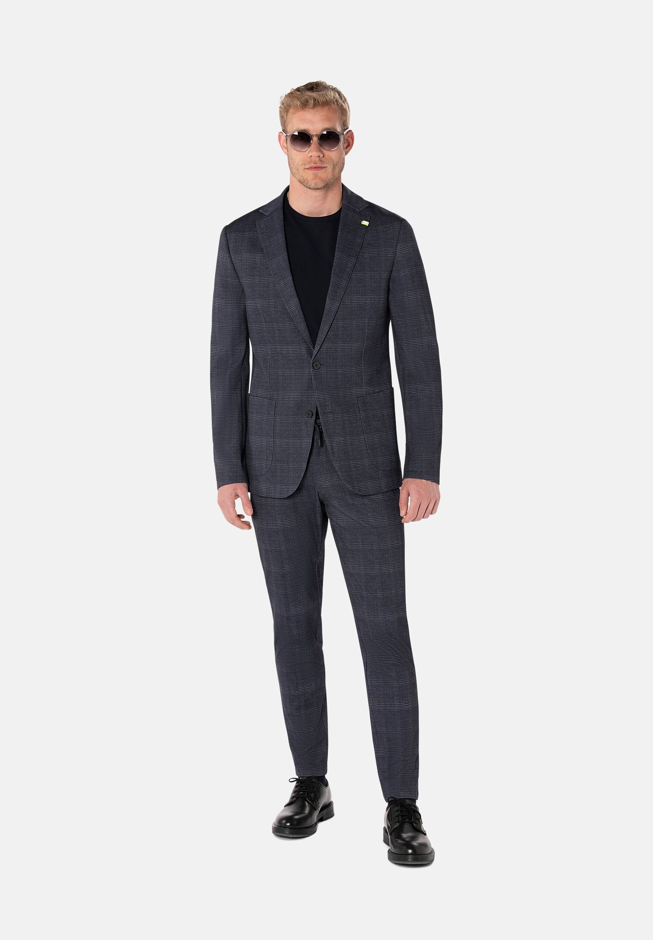 BENVENUTO. Anzug »BENVENUTO. Anzug Anzug in Slim-Fit« 2 tlg. slim fit mit klassischem Reverskragen
