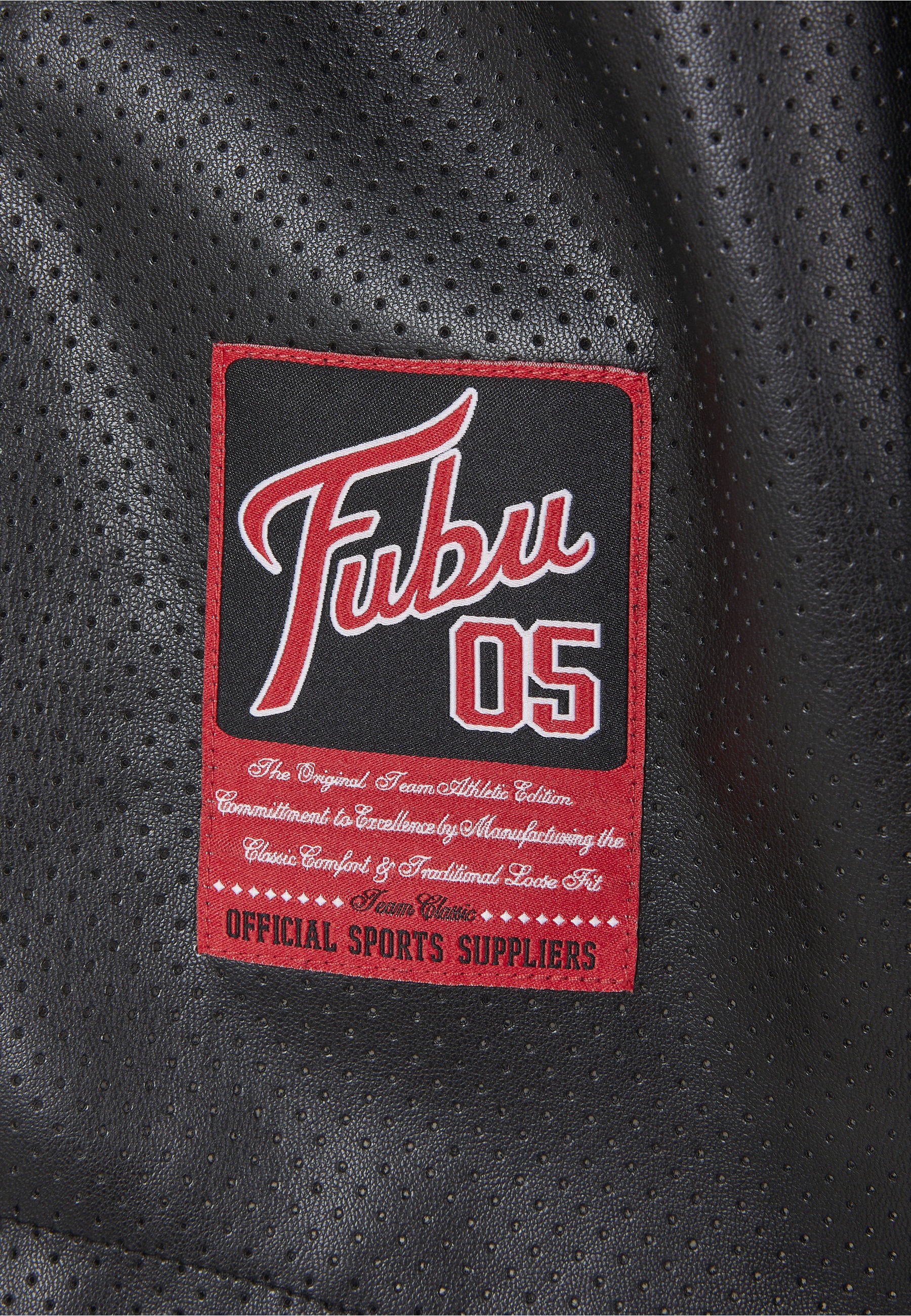 Fubu Kurzarmshirt »Fubu Herren College Leather Baseball Jersey« 1 Stk.