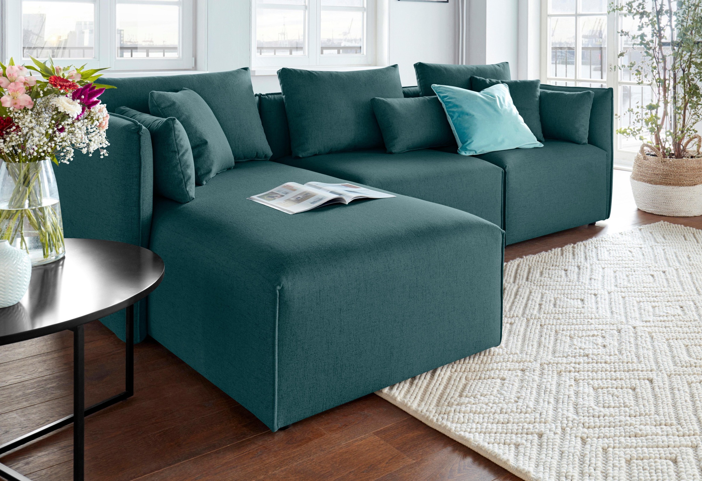 OTTO home Ecksofa "Nöre L-Form" 3 Teile, in vielen Bezugsqualitäten und Far günstig online kaufen