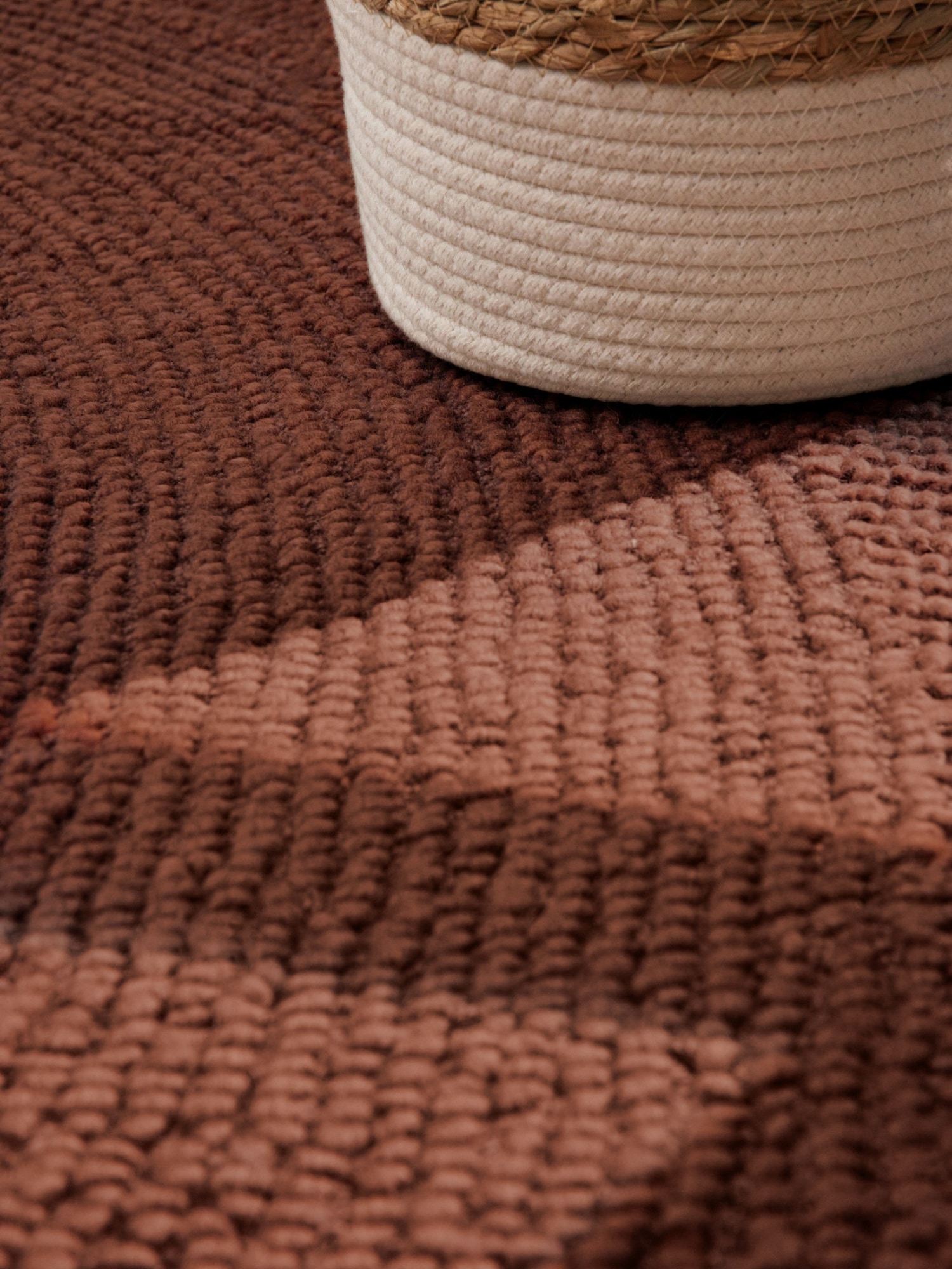 HANSE Home Wollteppich »Calmio , auch als Läufer und in rund« rechteckig 18 mm Höhe Handgetuftet, Wolle, Natur, Wohnzimmer, Schlafzimmer, Skandi, Hygge