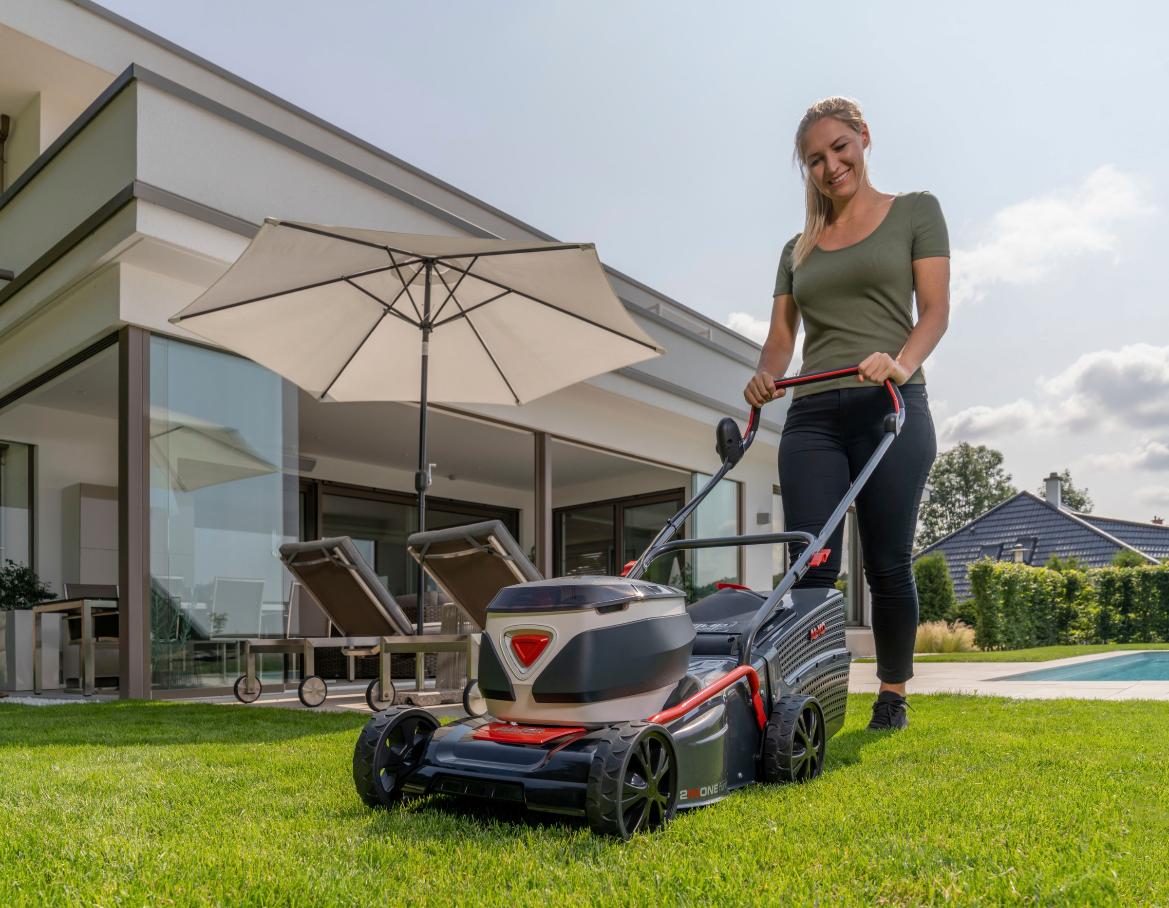 AL-KO Akkurasenmäher "Comfort 42.2" Mit Akku/Ladegerät