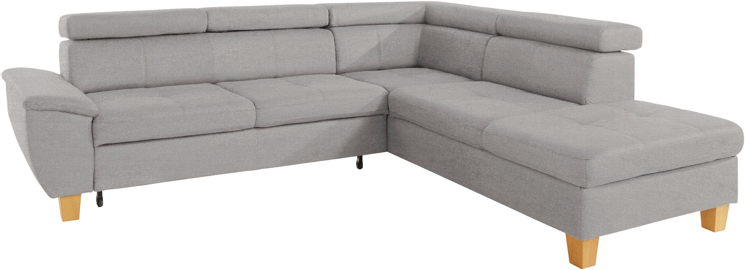 exxpo - sofa fashion Ecksofa "Enya, hoher Sitzkomfort, Breite 266cm, bequem günstig online kaufen