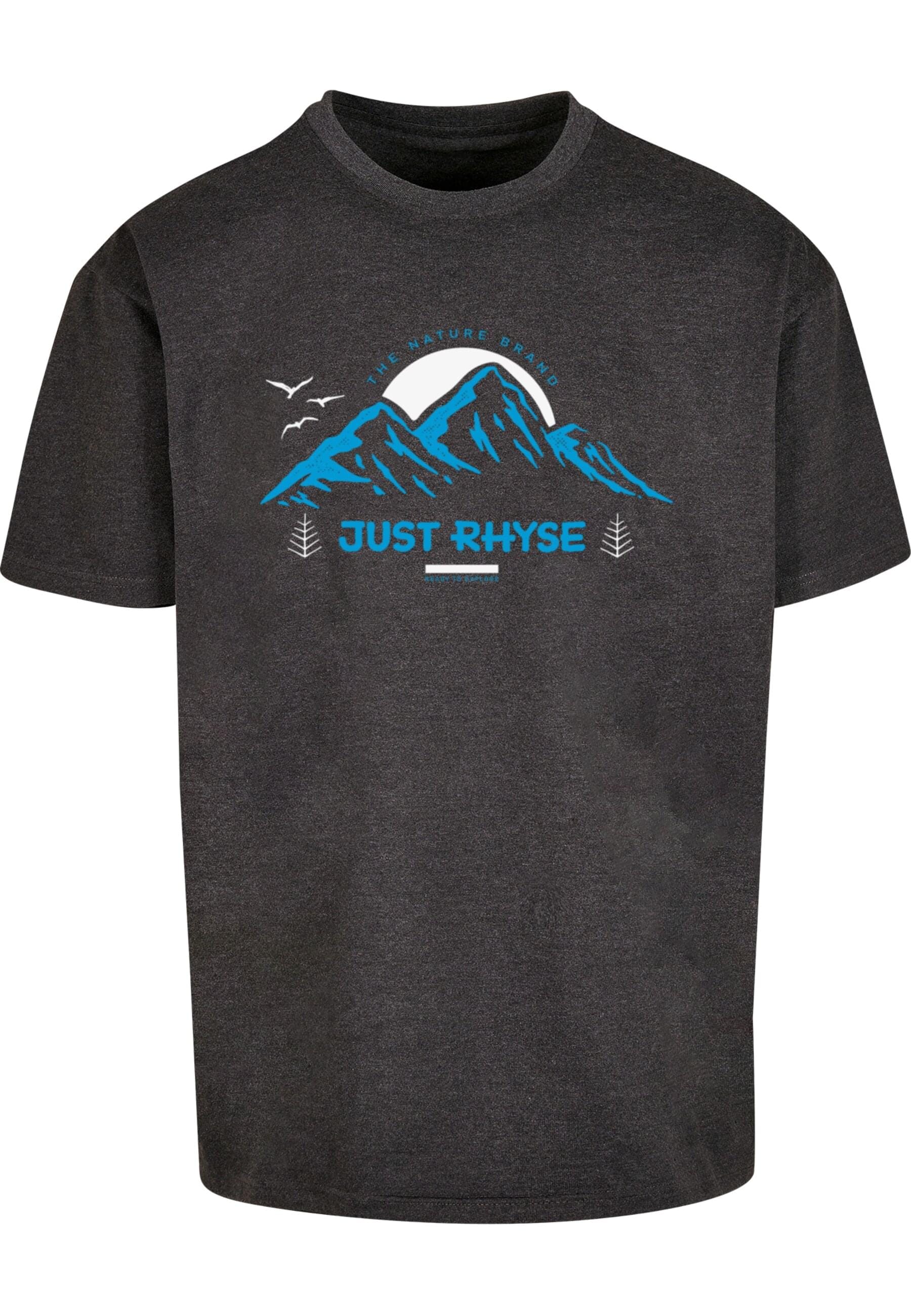 Just Rhyse T-Shirt "Just Rhyse JRTS687TANT Mountain Explorer Heavy Oversize günstig online kaufen