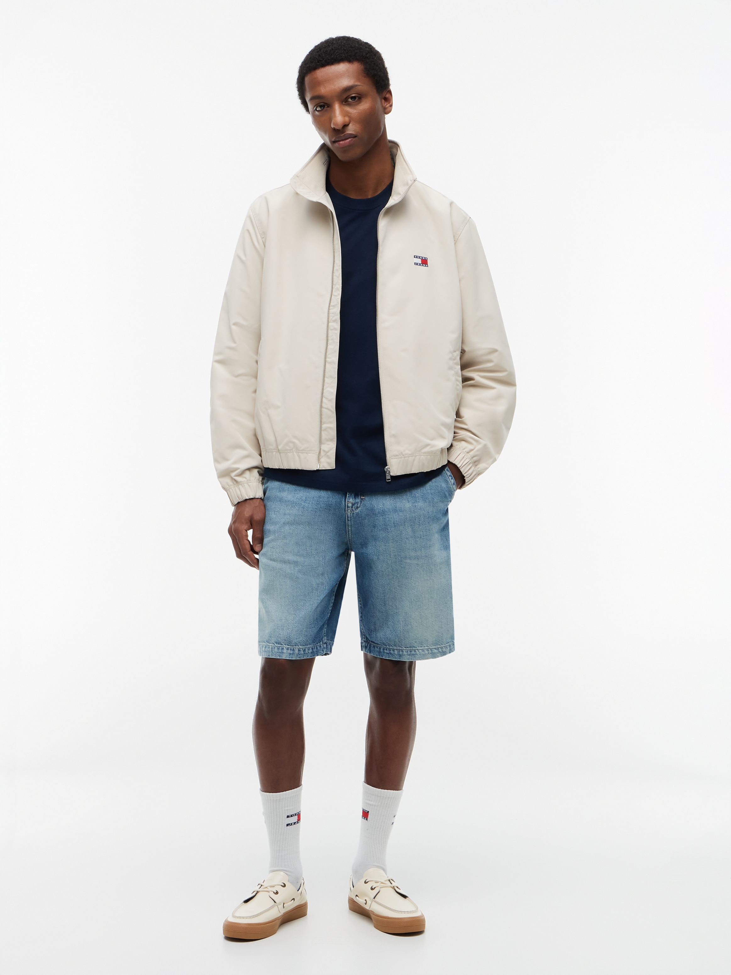 Tommy Jeans Blouson »TJM ESSENTIAL« ohne Kapuze