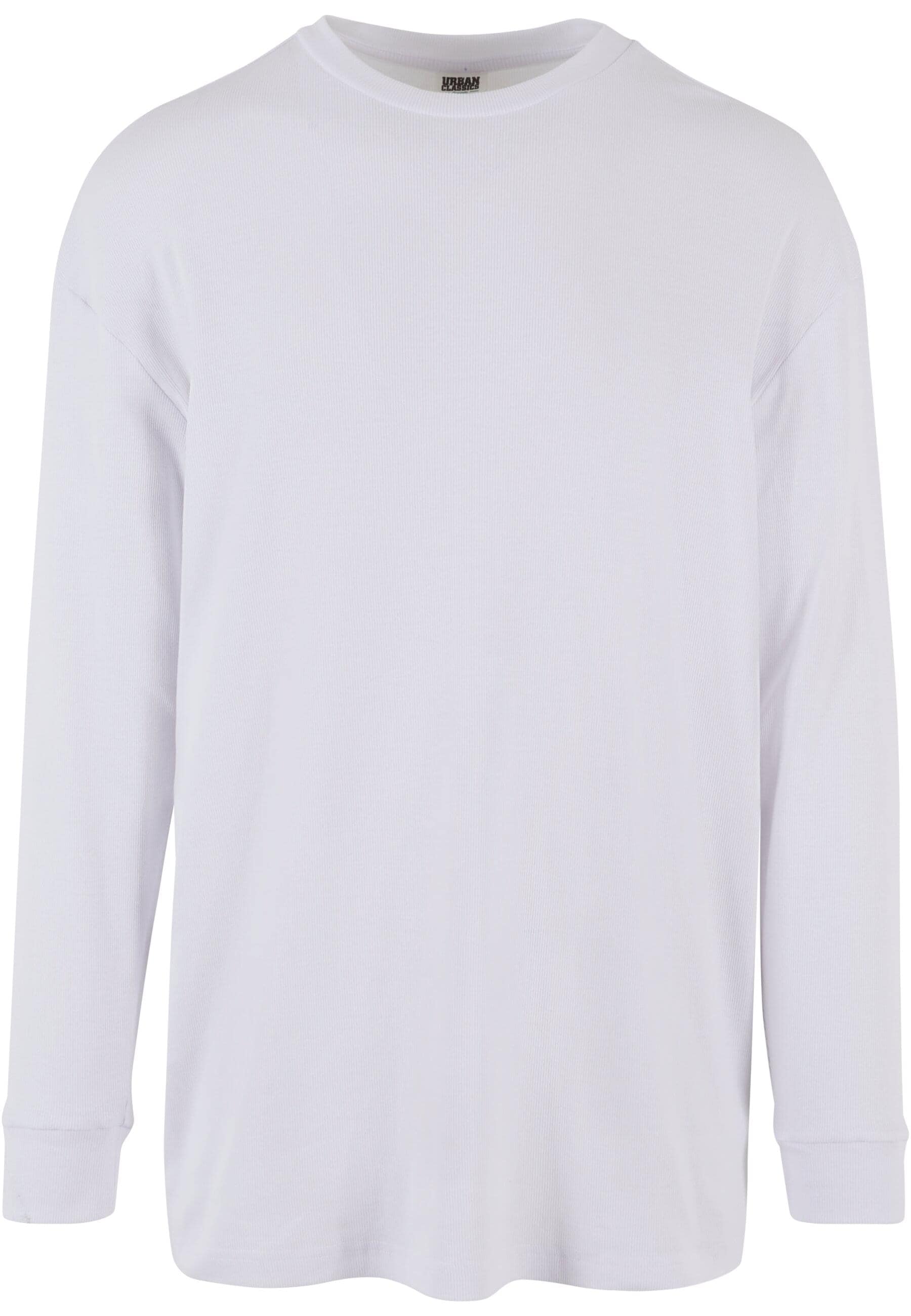 URBAN CLASSICS Longsleeve "Urban Classics Herren Organic Boxy Rib Longsleev günstig online kaufen