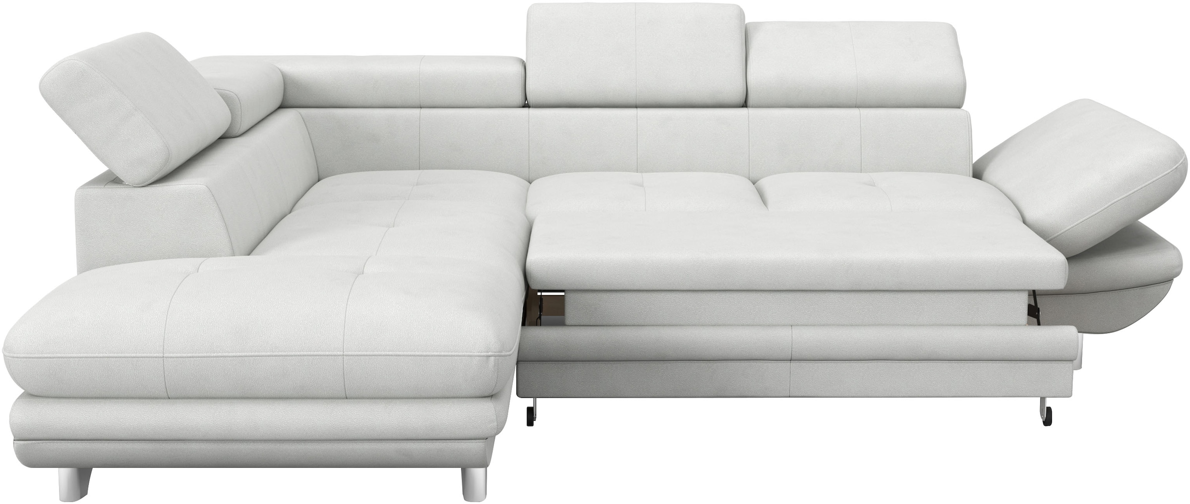 COTTA Ecksofa »Enterprise L-Form«, mit Arm- & Kopfteilverstellung, wahlweise mit Bettfunktion