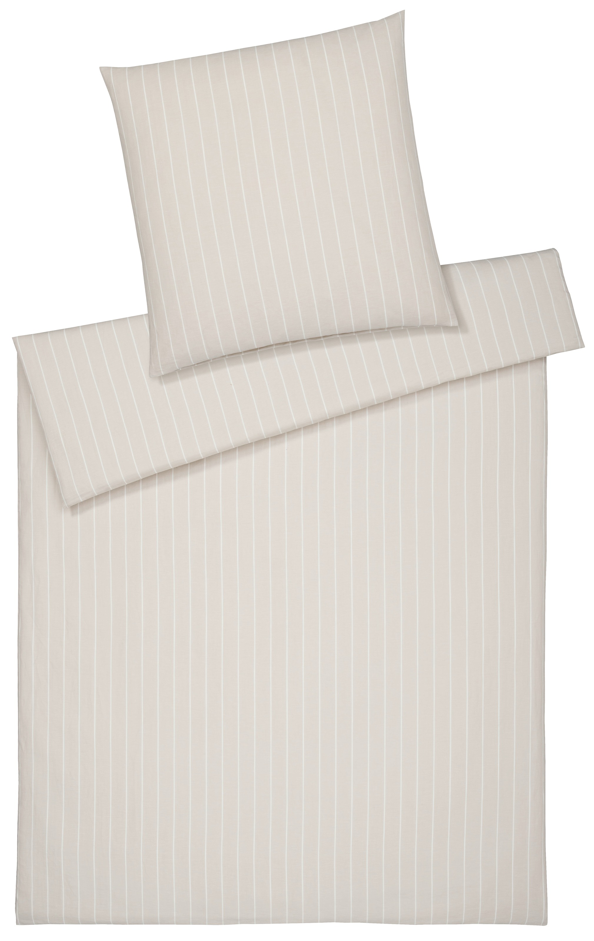 Bettwäsche ELEGANTEsand, Halbleinen, Obermaterial: 50% Baumwolle, 50% Leinen, Bettwäsche, "Humble", angenehmes Hautgefühl