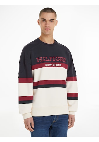 TOMMY HILFIGER Sportinio stiliaus megztinis »MONOTYPE...