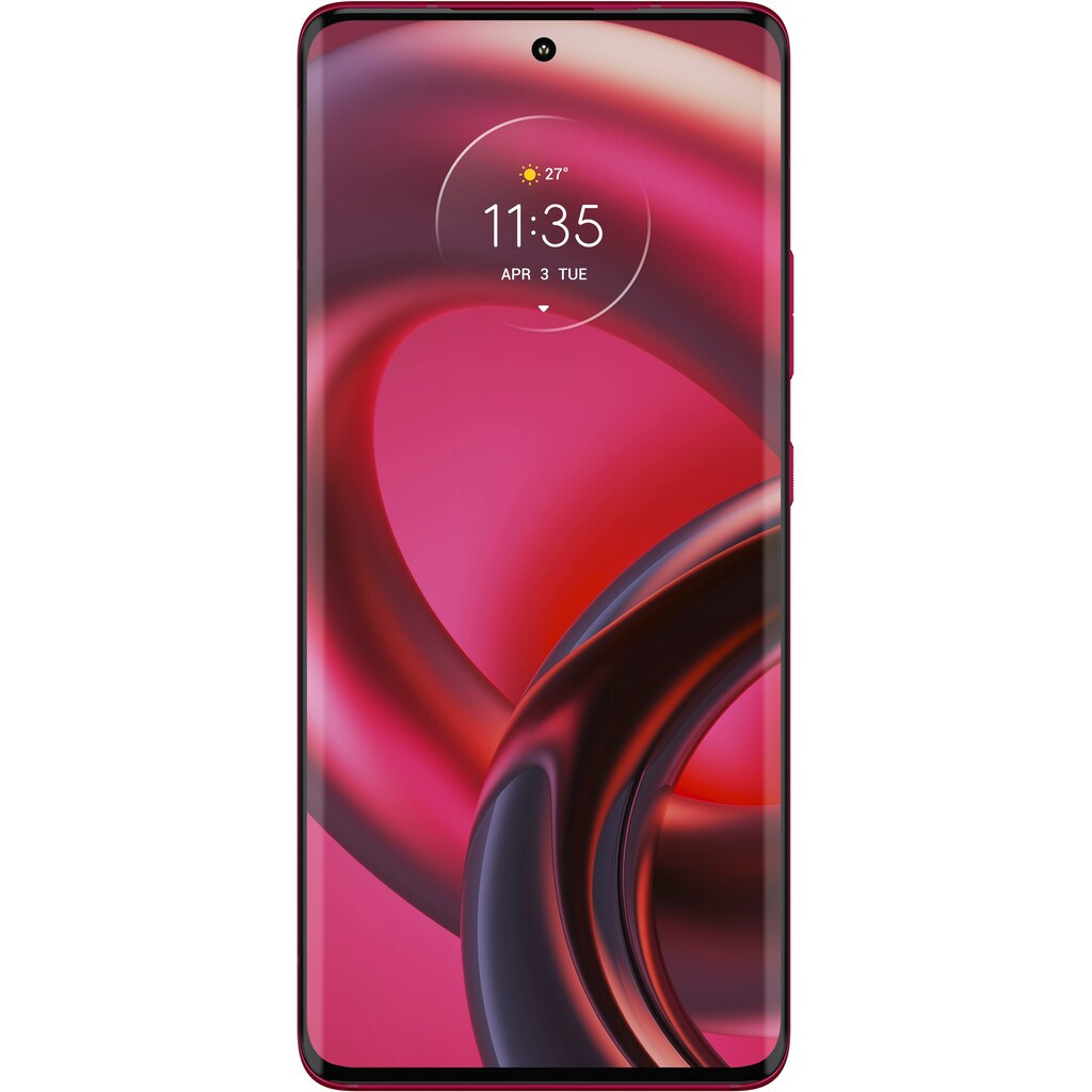 Motorola Smartphone »Edge 30 Fusion Holiday Edition«, Magenta, 16,64 cm/6,55 Zoll, 128 GB Speicherplatz, 50 MP Kamera