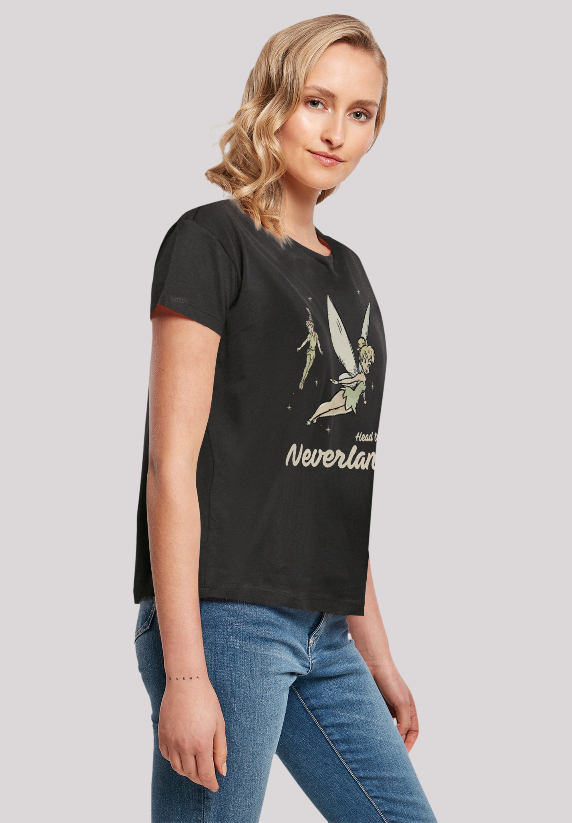 F4NT4STIC T-Shirt »Disney Peter Pan Head To Neverland«, Premium Qualität  für bestellen | BAUR