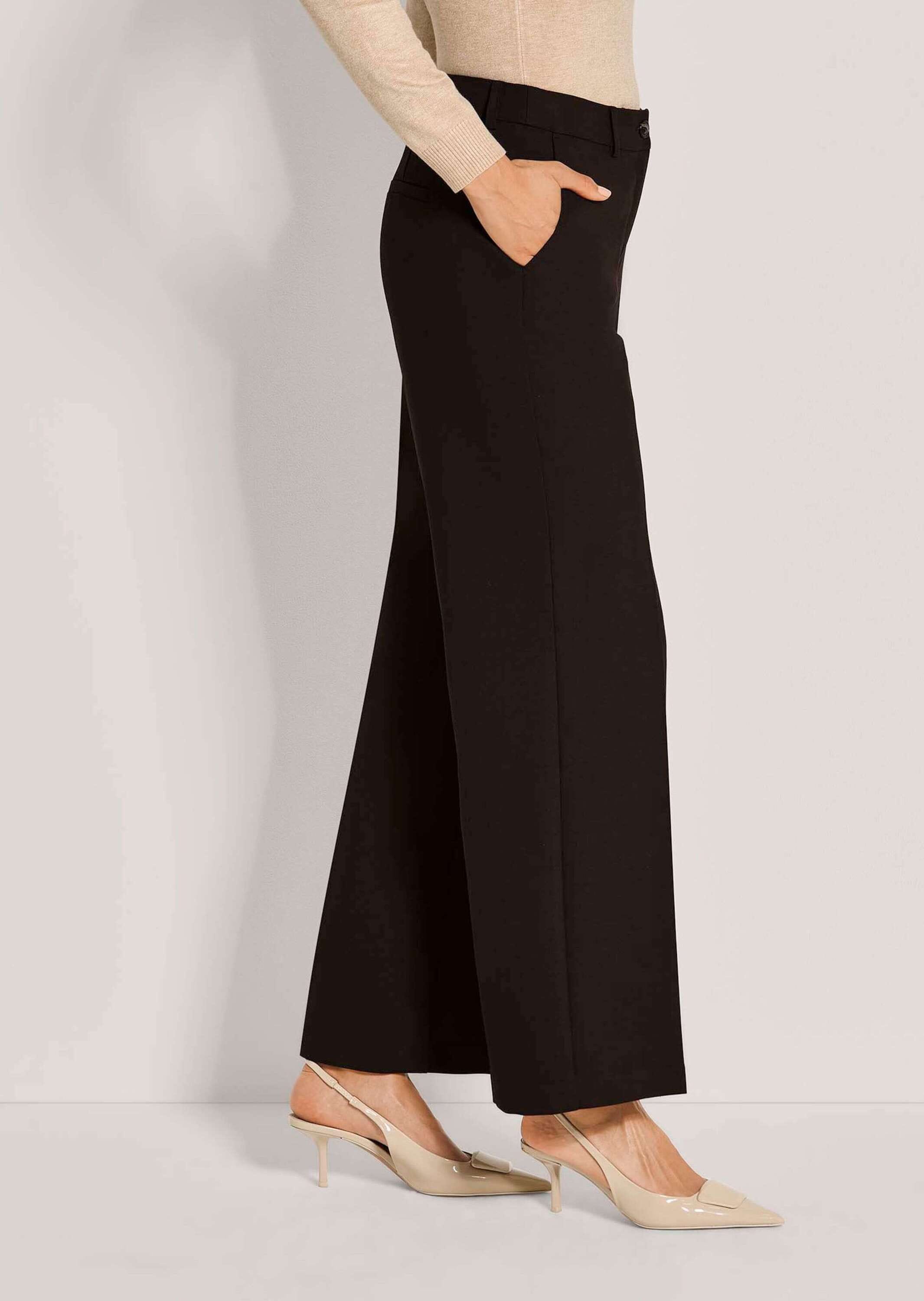 MADELEINE Bügelfaltenhose »Hose Weite Hose mit Bügelfalten«