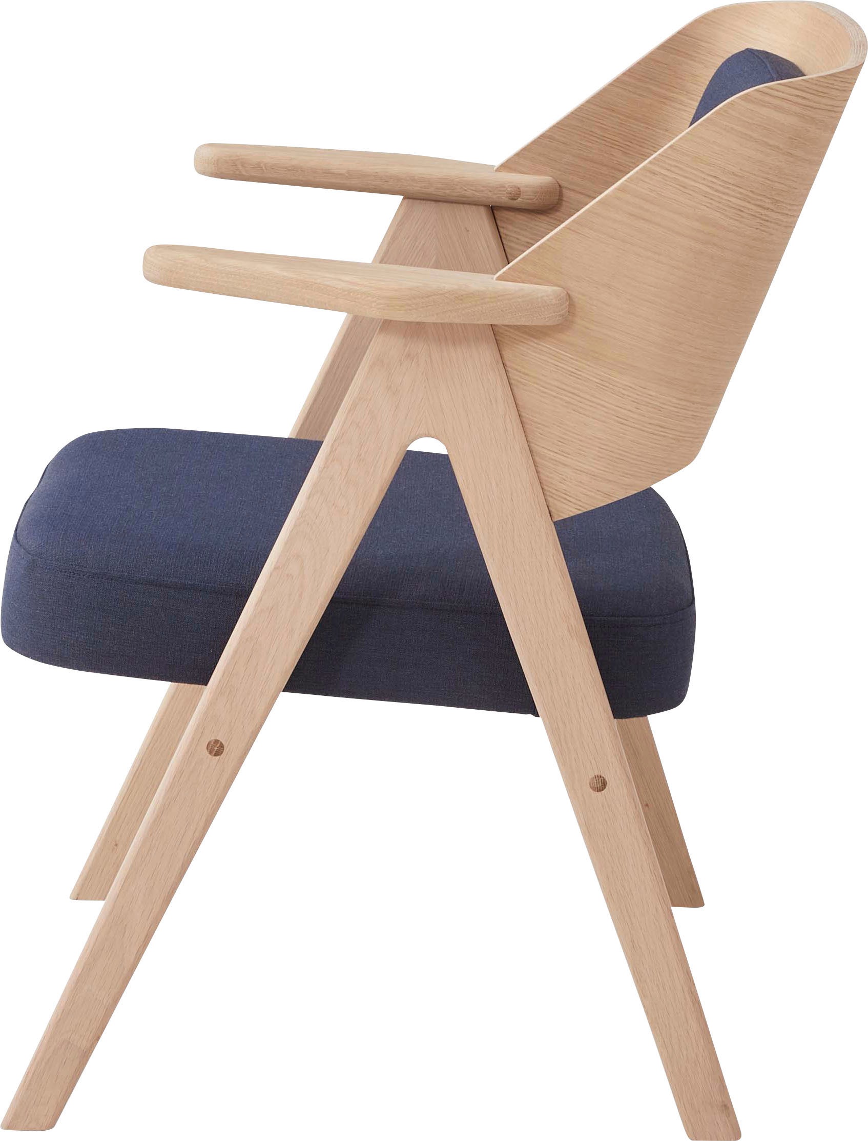 Hammel Furniture Loungesessel »Findahl by Hammel MeTube«, Eiche, gepolstertes Sitz- und Rückenkissen, verschiedene Farbvarianten
