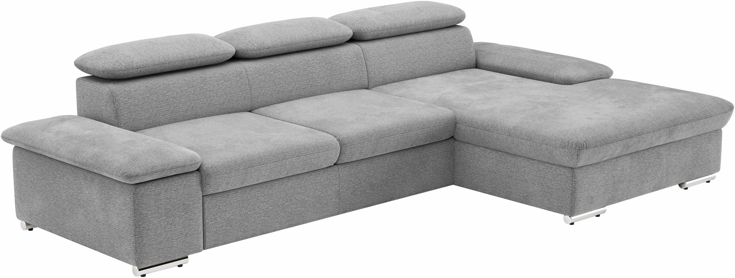 Thumbnail - sit&more Ecksofa "Valantine L-Form, B: 286 cm" mit Arm- & Kopfteilverstellung, optional mit Bettfunktion