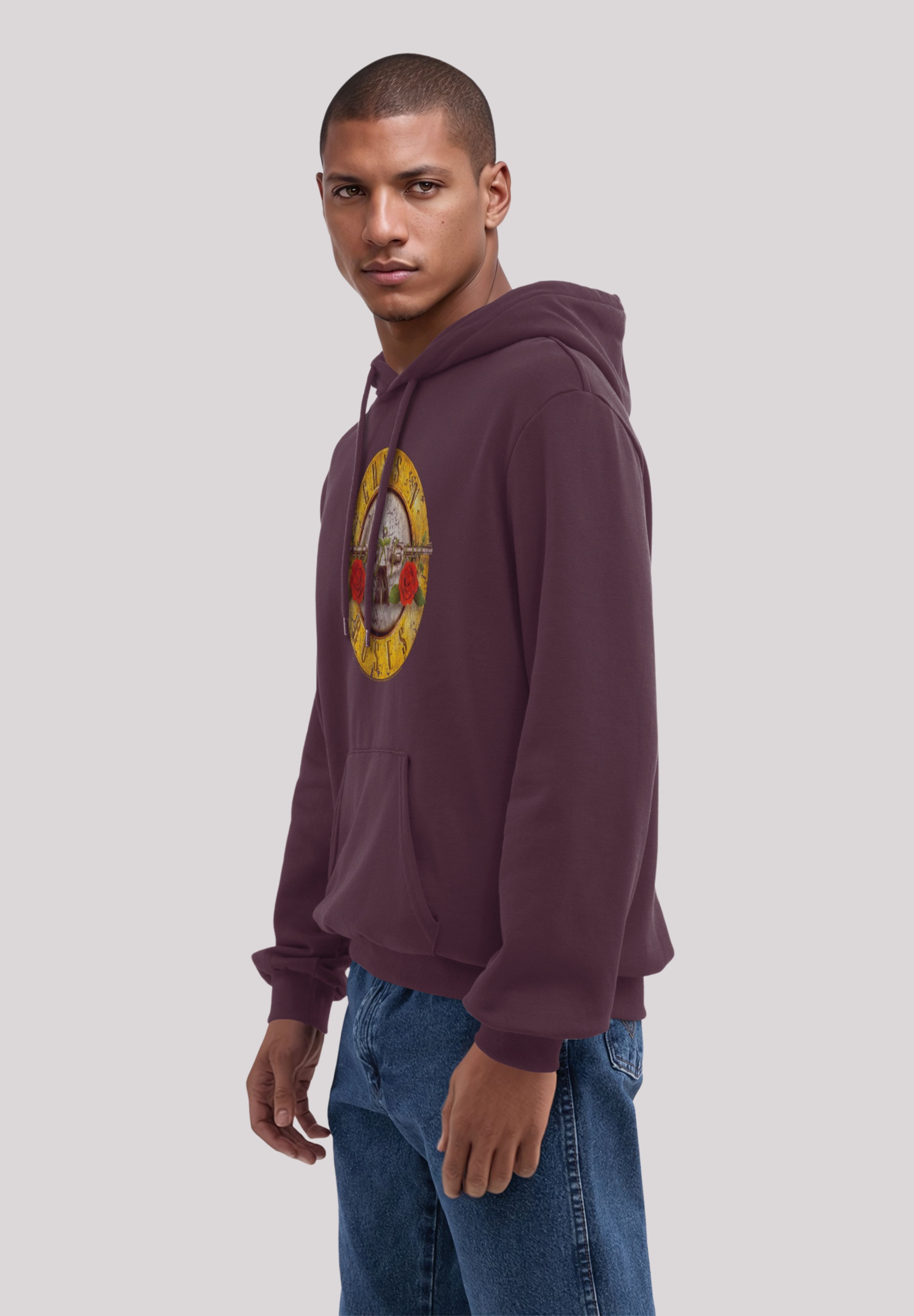 F4NT4STIC Kapuzenpullover »Guns 'n' Roses Vintage Logo Rock Music Band«, Premium Qualität